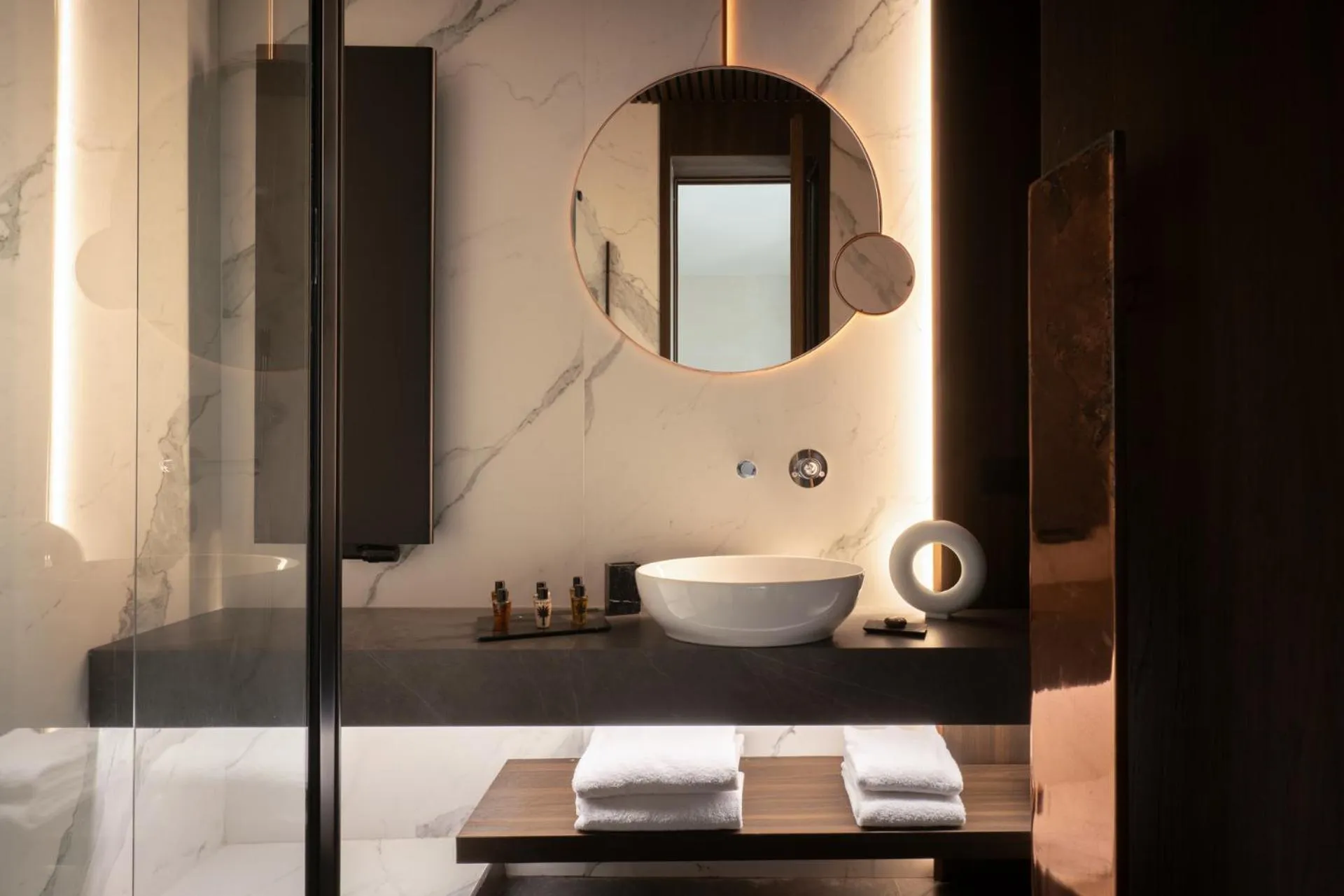 Bathroom in Agra Suites