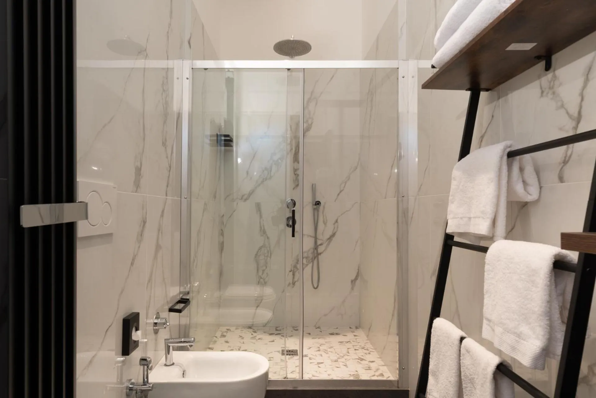 Shower in Agra Suites