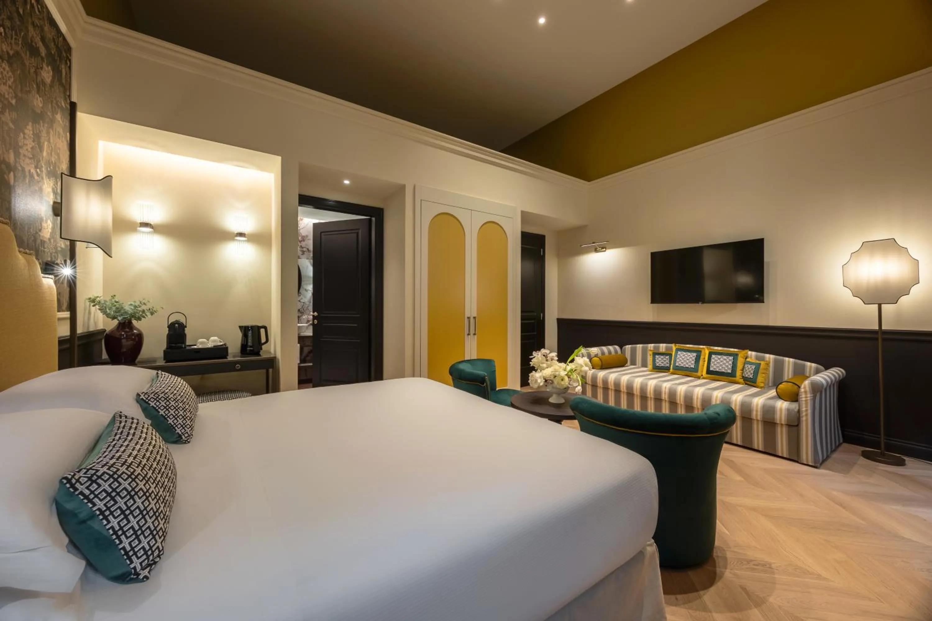 Bed in Maison Santa Croce