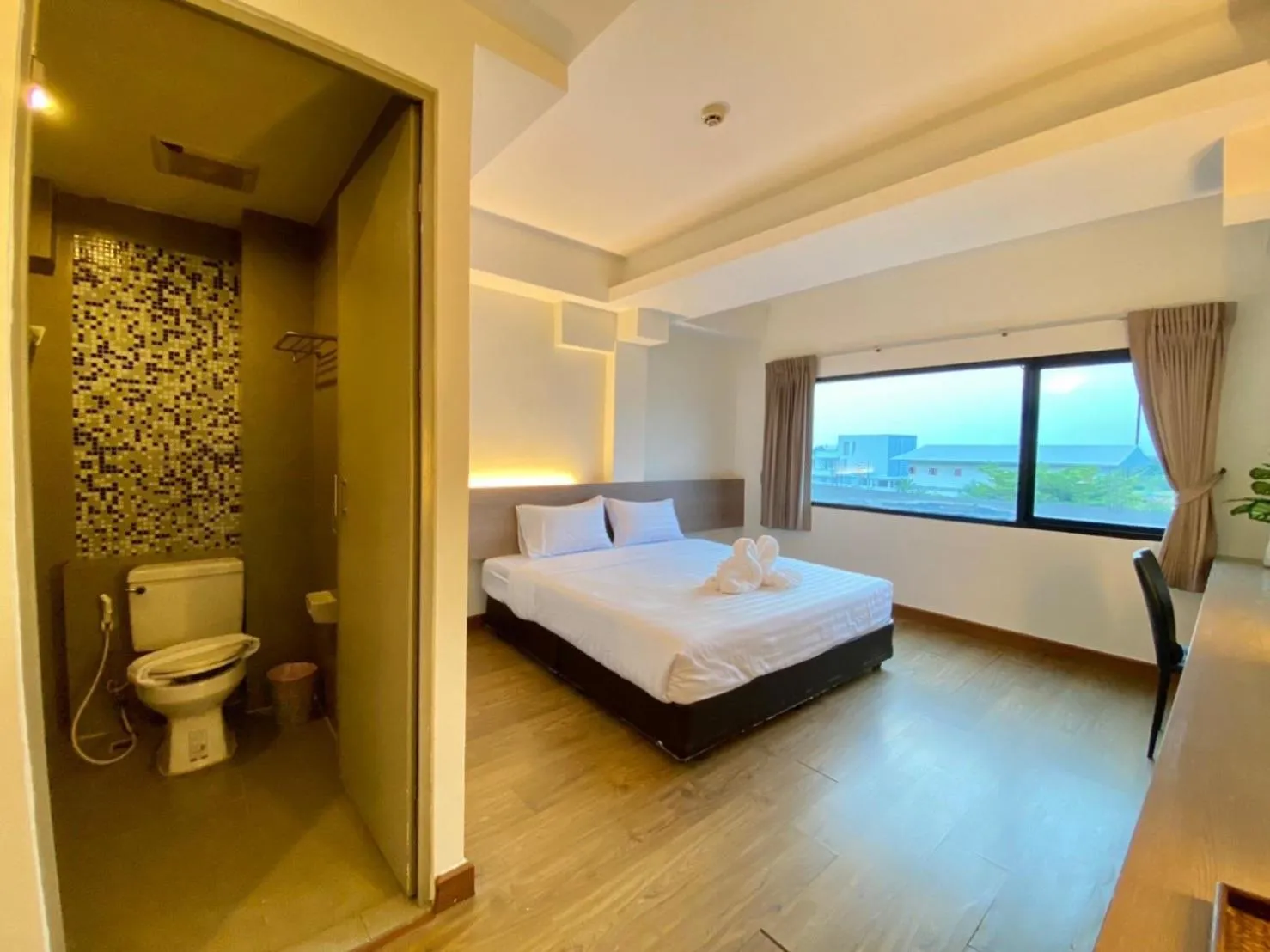 Bed in View Dee BKK Airport Residence
