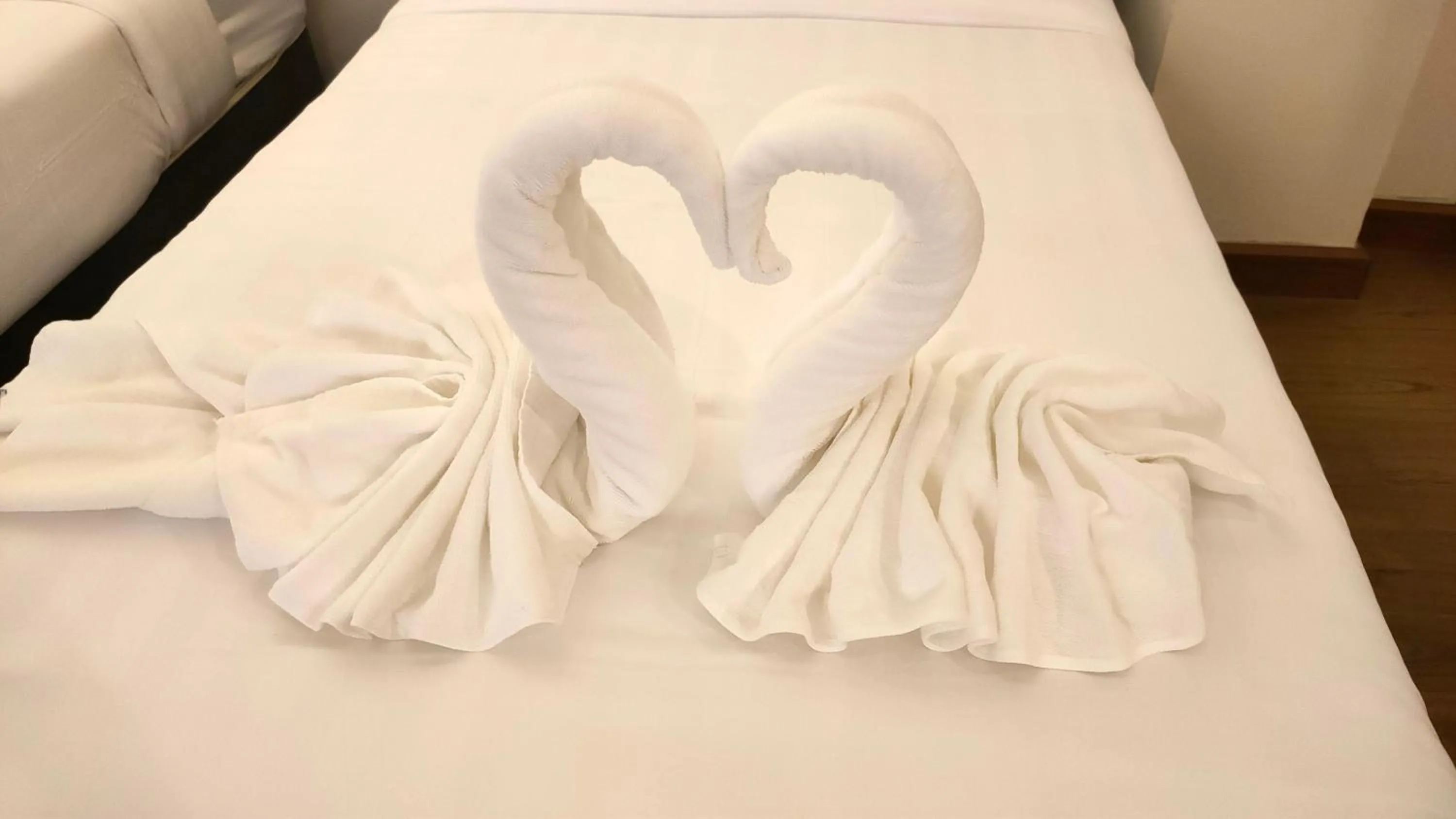 towels, Bed in View Dee BKK Airport Residence