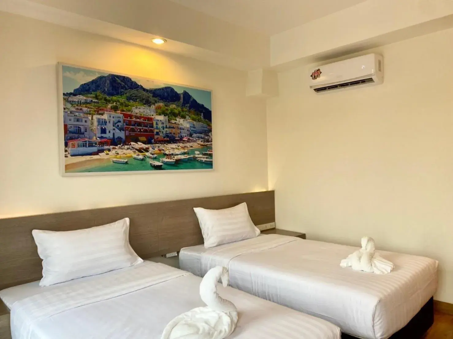 Standard Twin Room in View Dee BKK Airport Residence Standard Twin Room in View Dee BKK Airport Residence