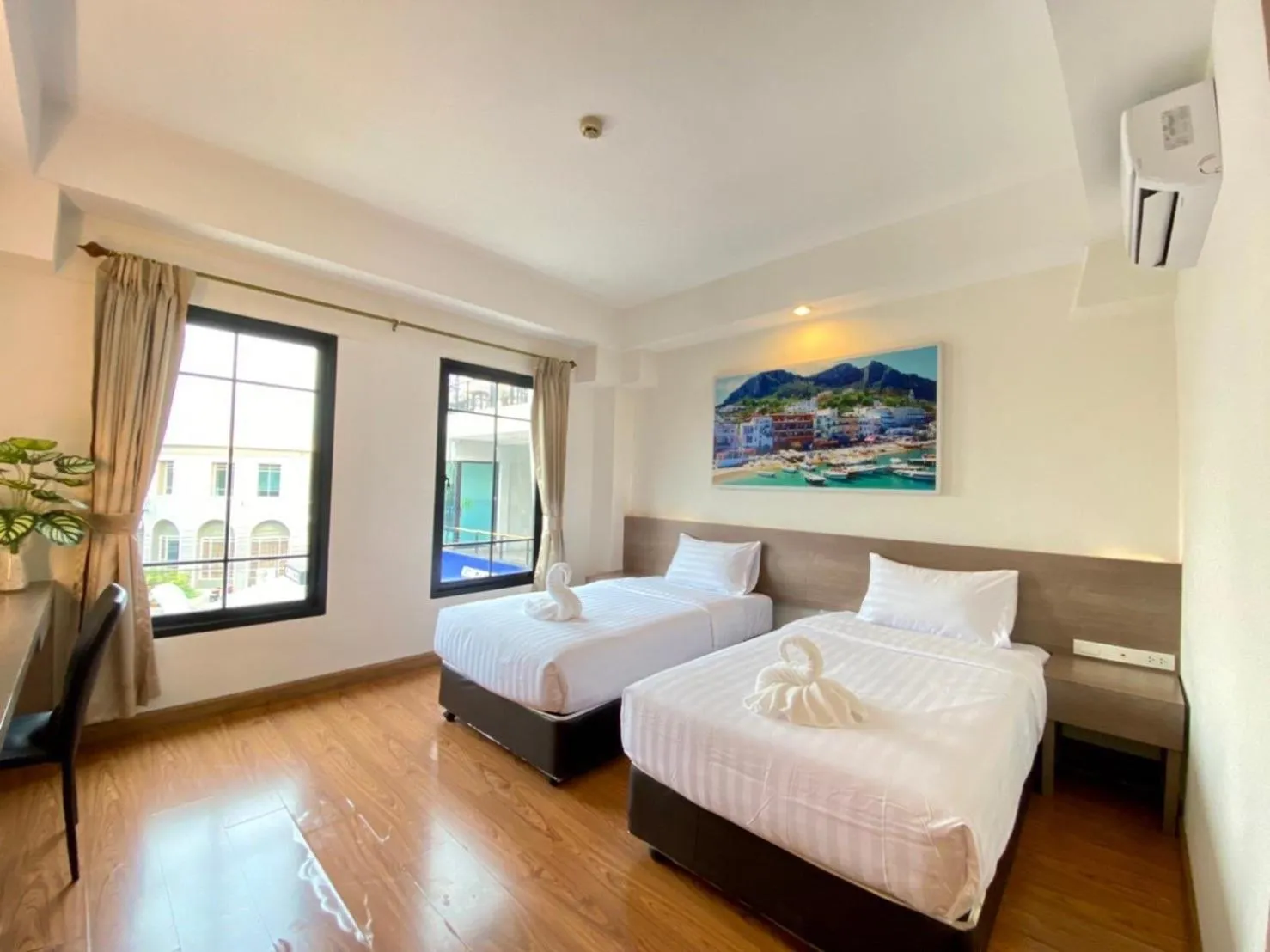 Bed in View Dee BKK Airport Residence