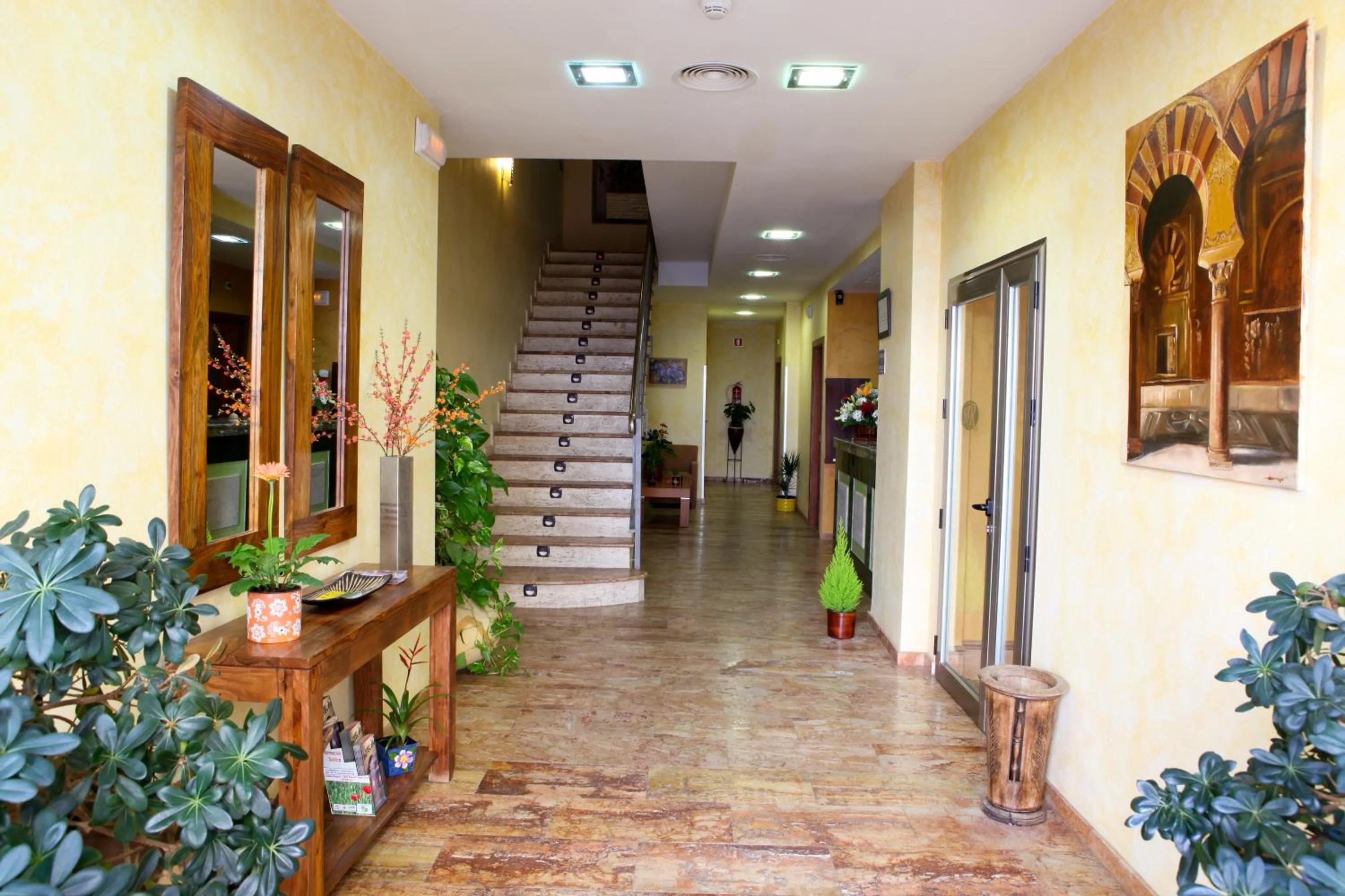 Lobby or reception in Hotel Rocio