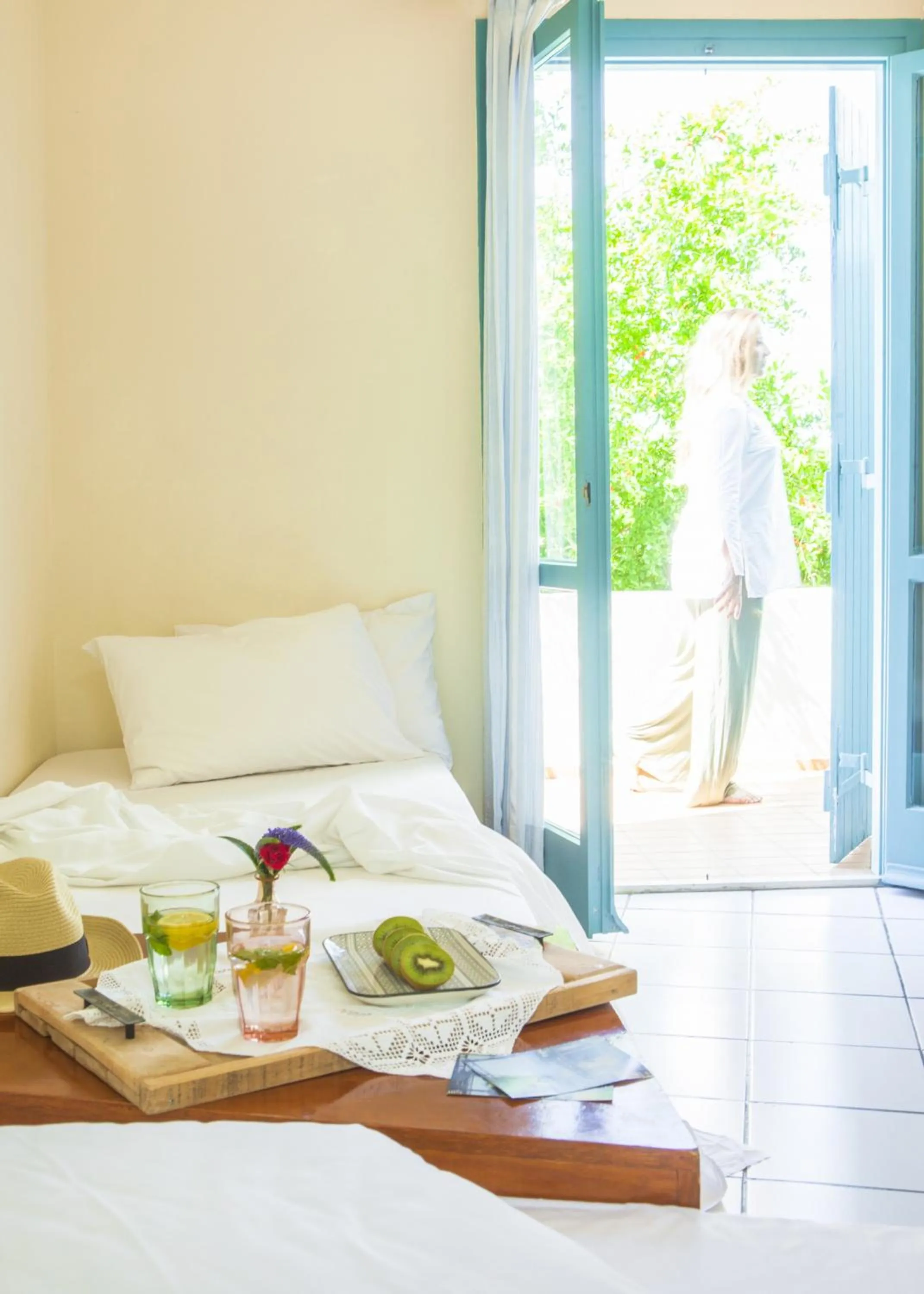 Garden, Bed in Villa Iokasti