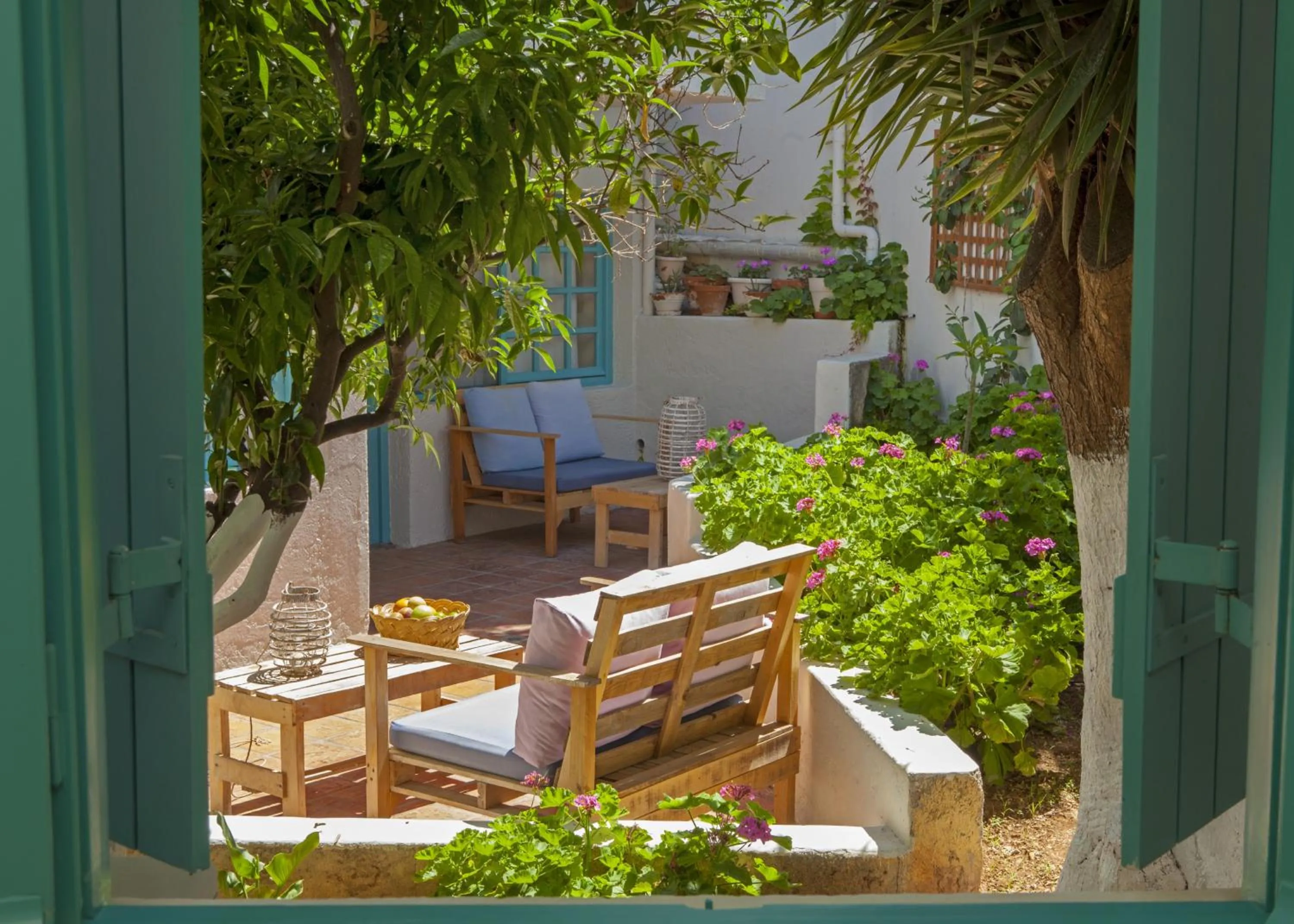 Patio in Villa Iokasti