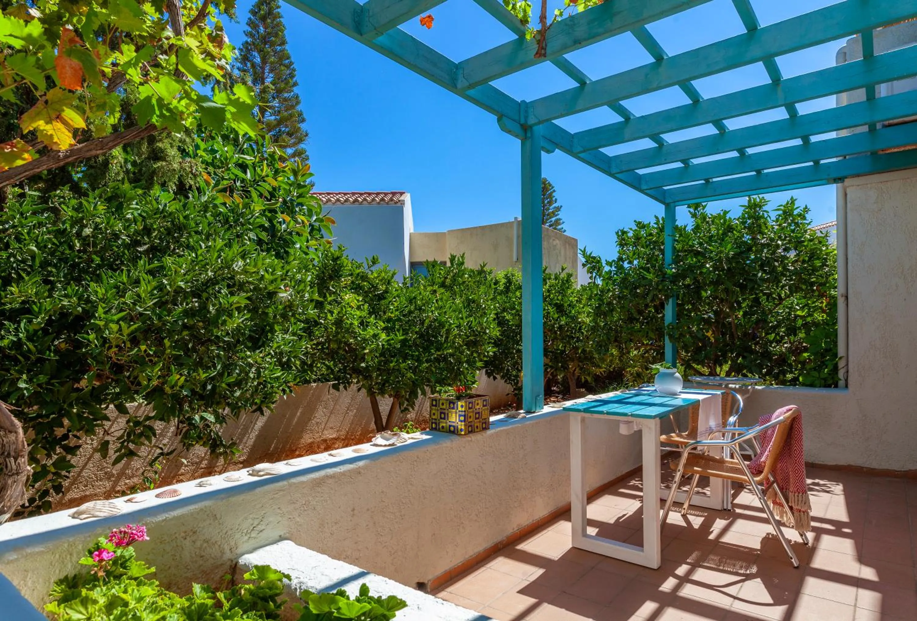 Patio in Villa Iokasti