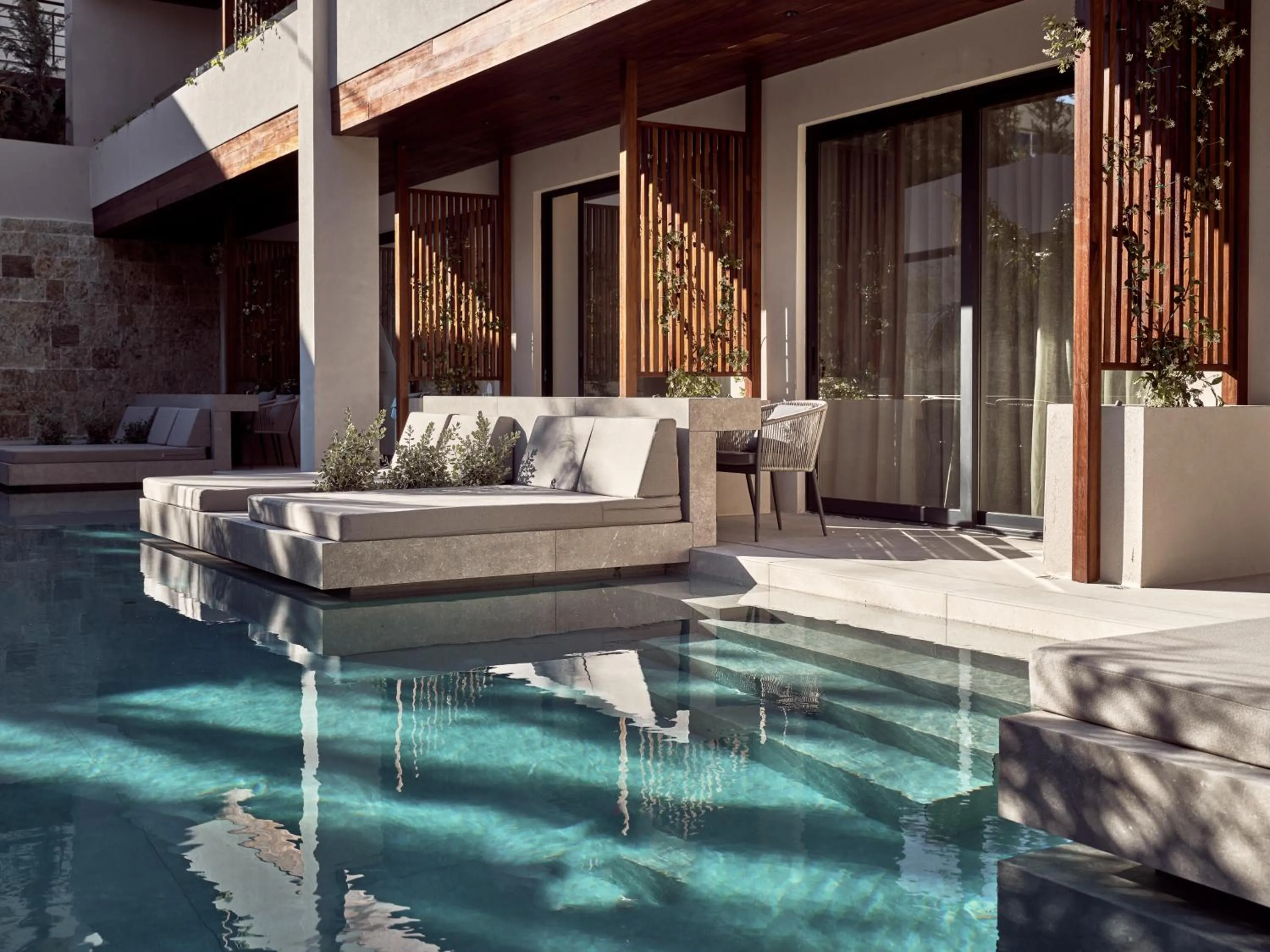 Swimming pool in Contessina Hotel