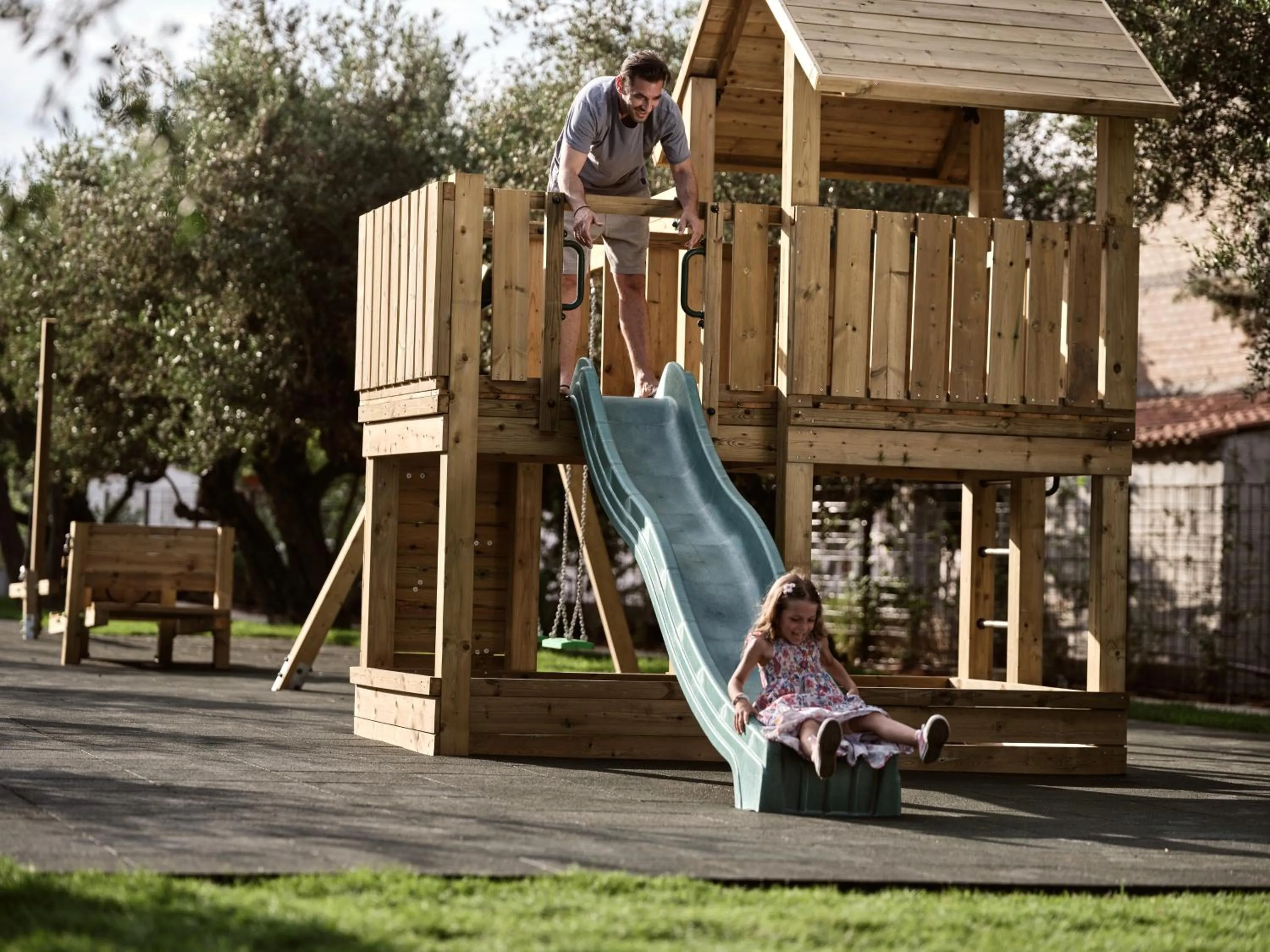 Children play ground in Contessina Hotel