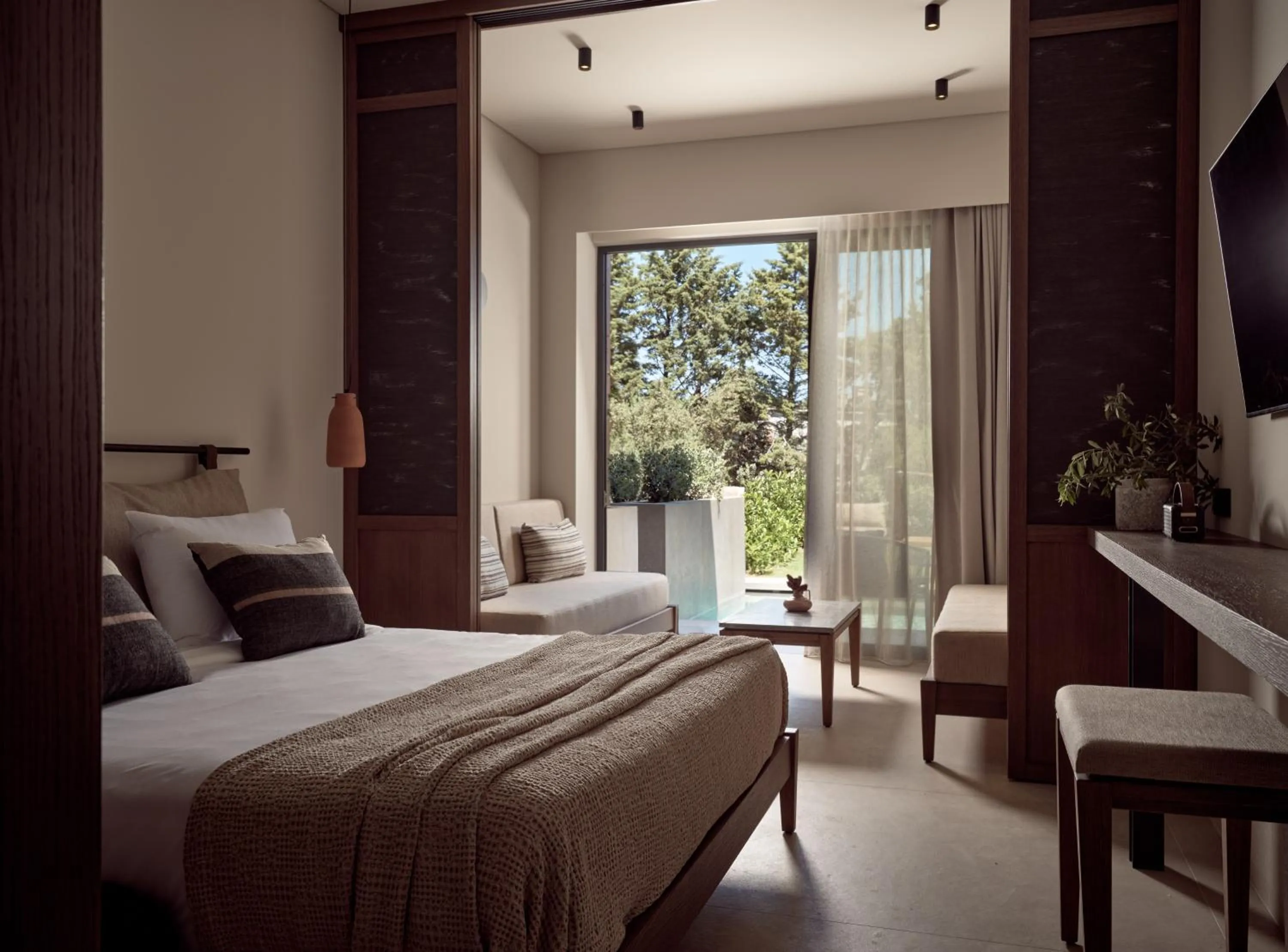 Bedroom, Bed in Contessina Hotel