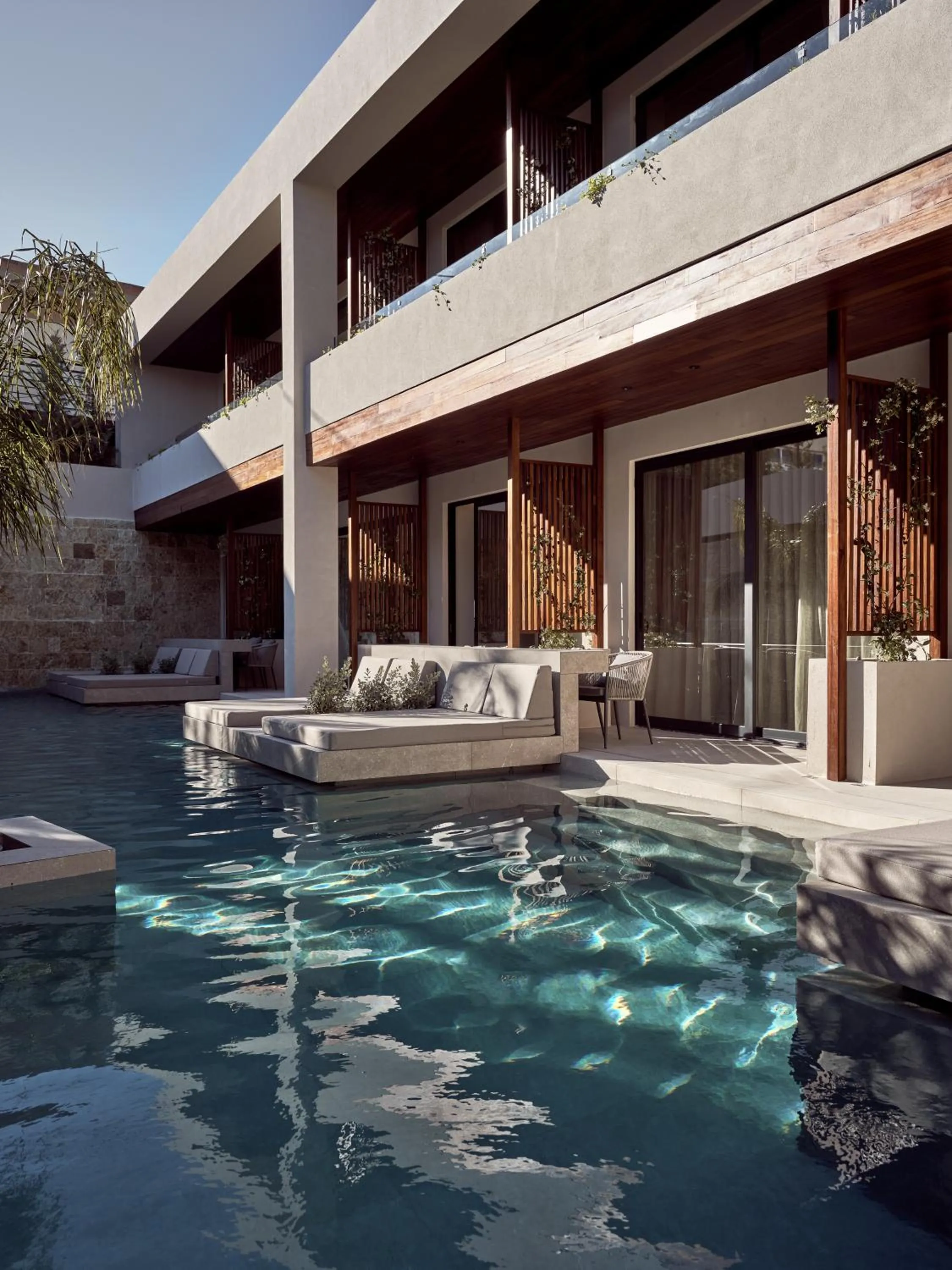 Swimming pool in Contessina Hotel