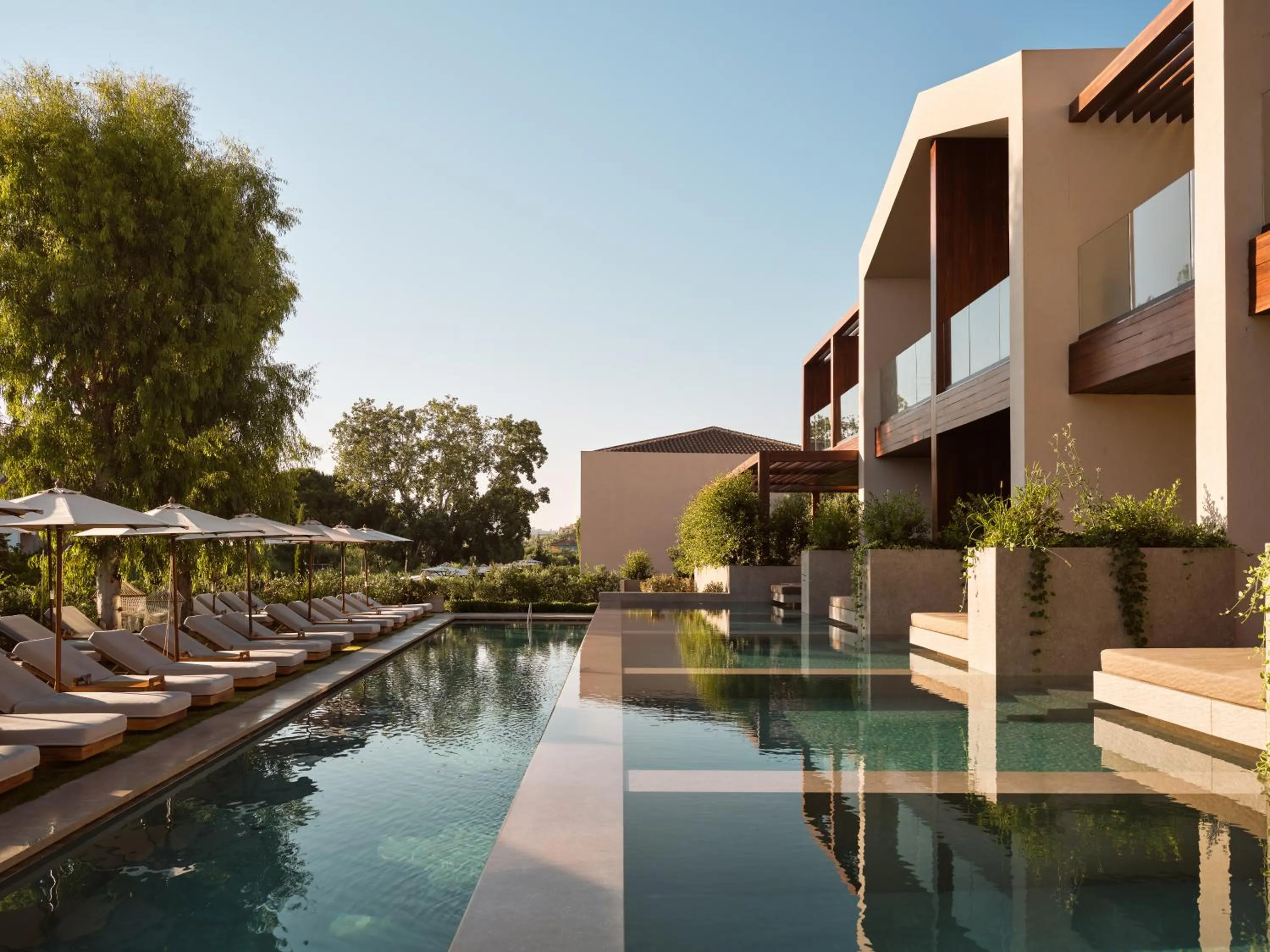 Swimming pool in Contessina Hotel