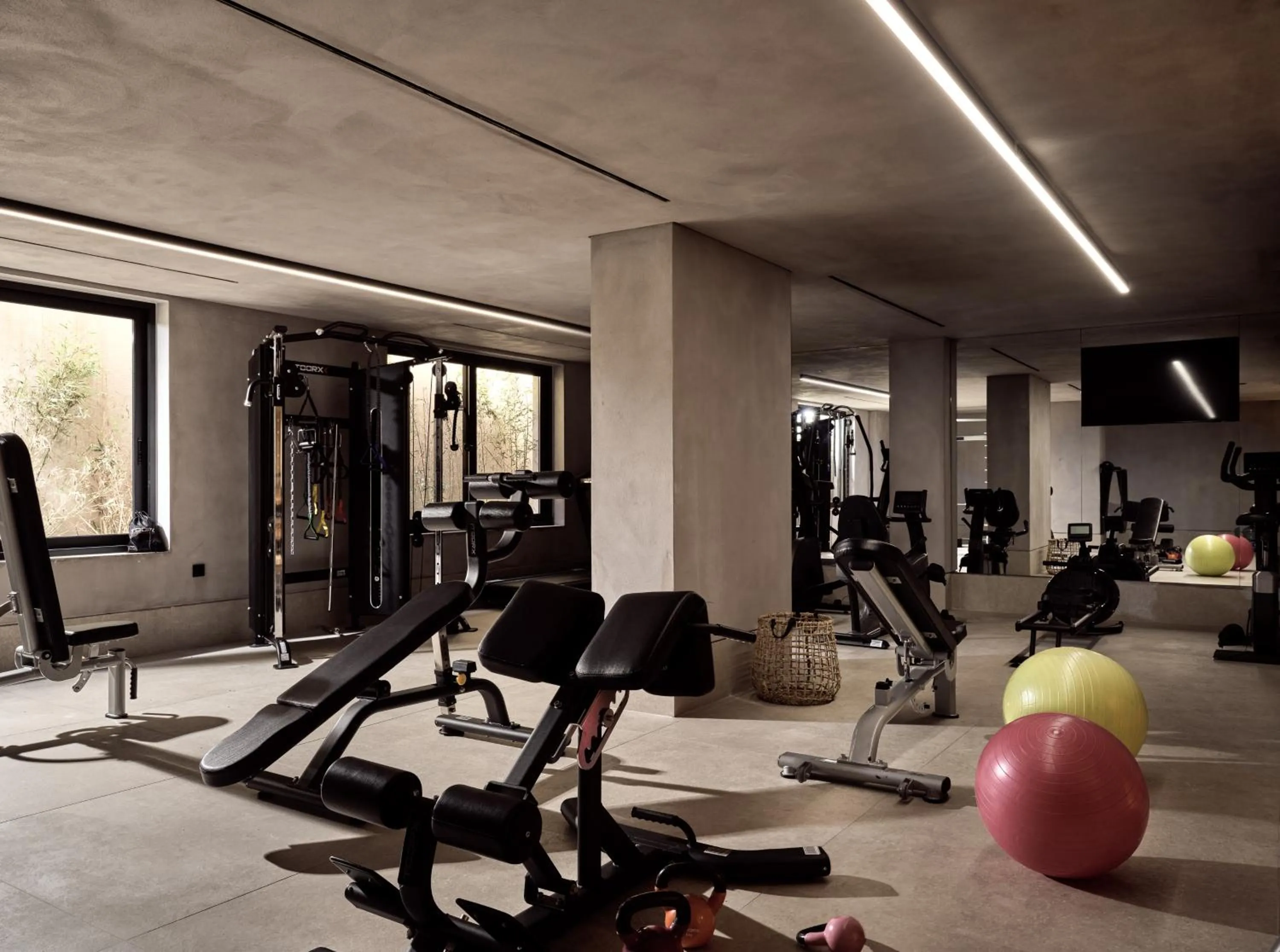 Fitness centre/facilities in Contessina Hotel