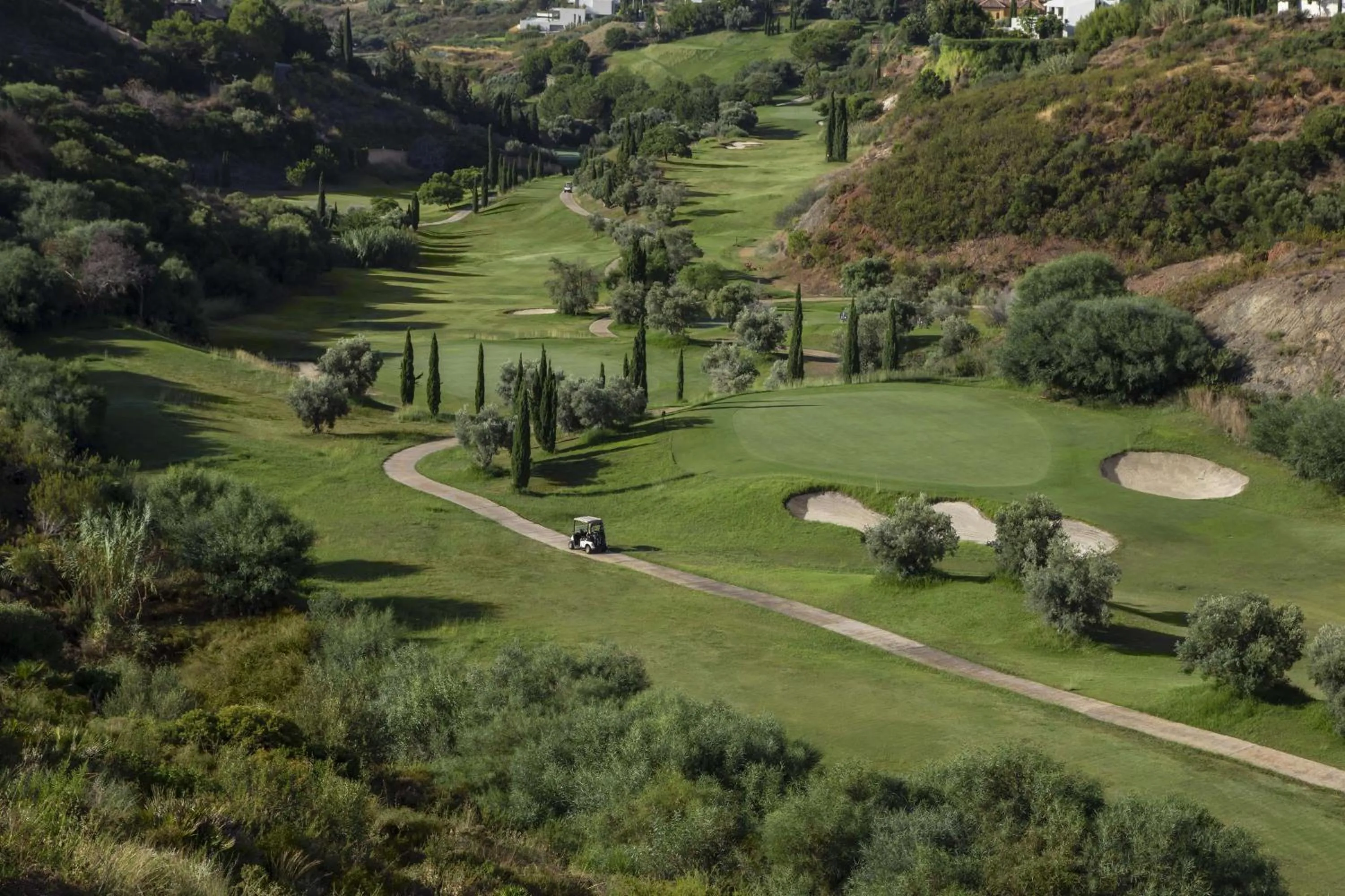 Golfcourse in Anantara Villa Padierna Palace Benahavís Marbella Resort - A Leading Hotel of the World