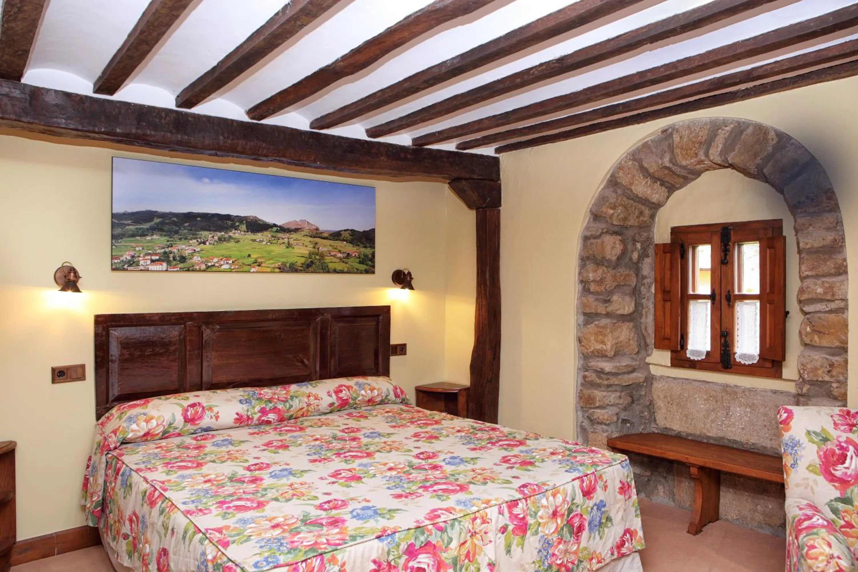 Bedroom, Bed in Posada La Torre de La Quintana