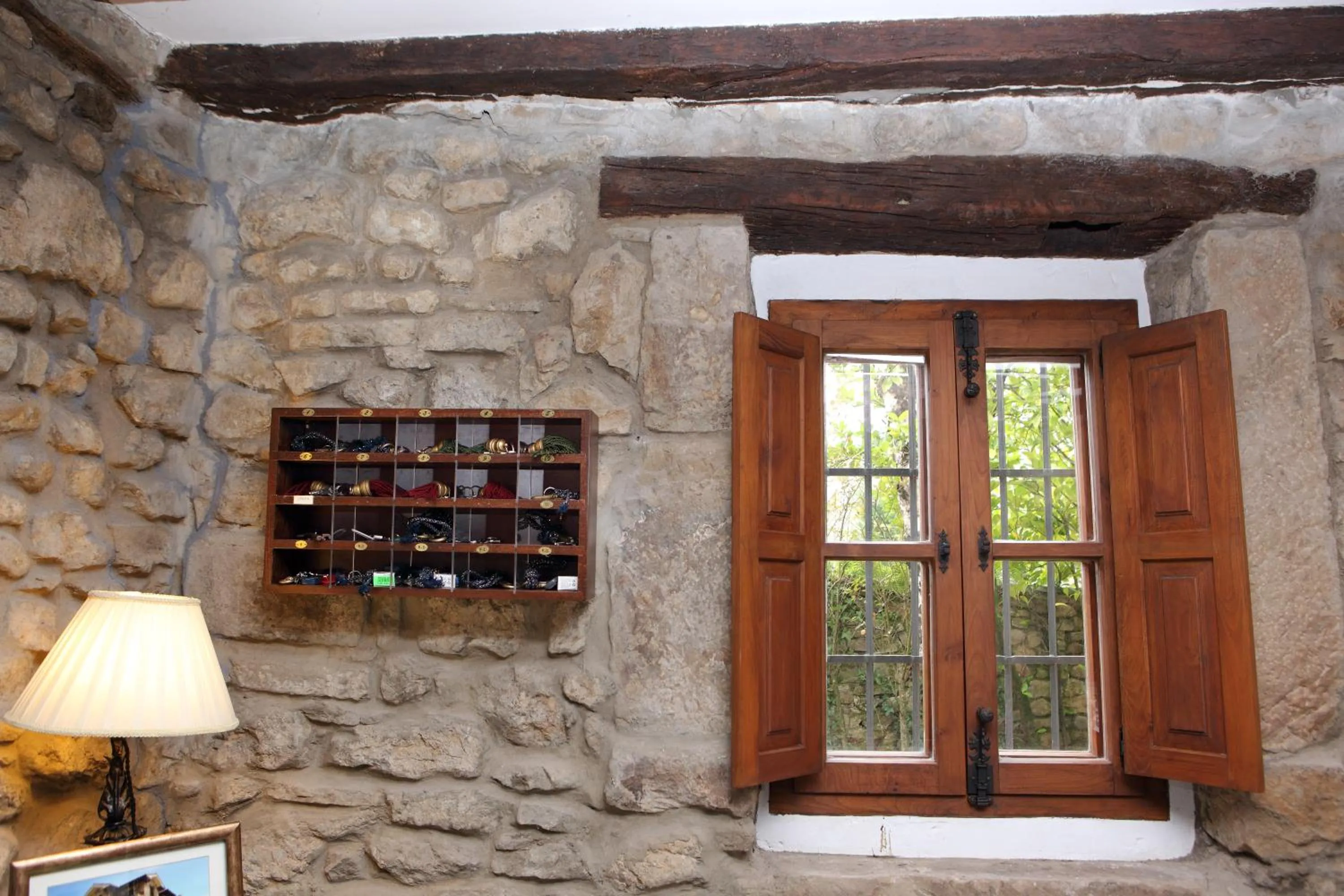 Lobby or reception in Posada La Torre de La Quintana