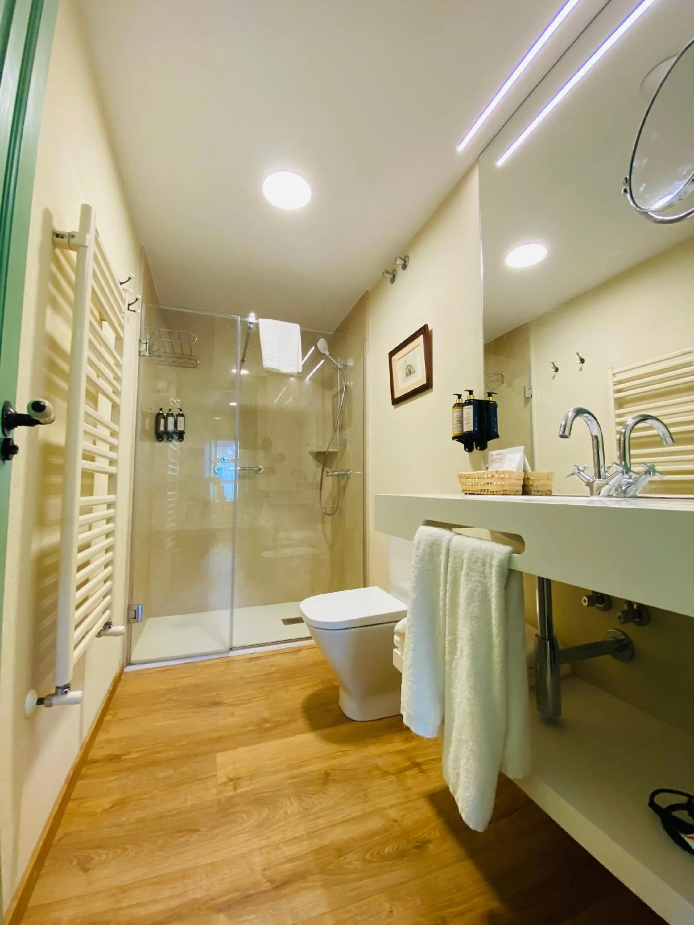 Shower in Posada La Torre de La Quintana