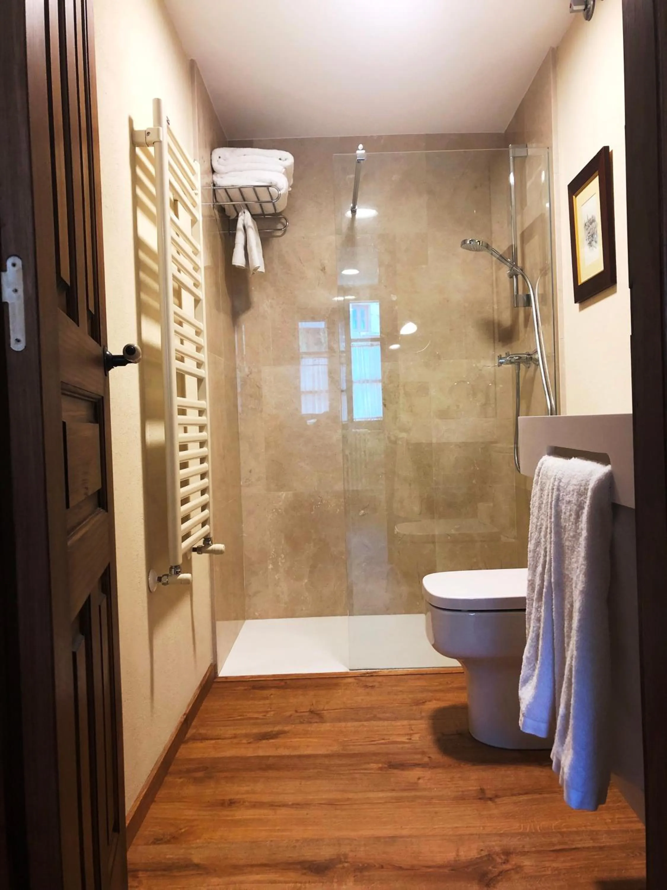 Bathroom in Posada La Torre de La Quintana