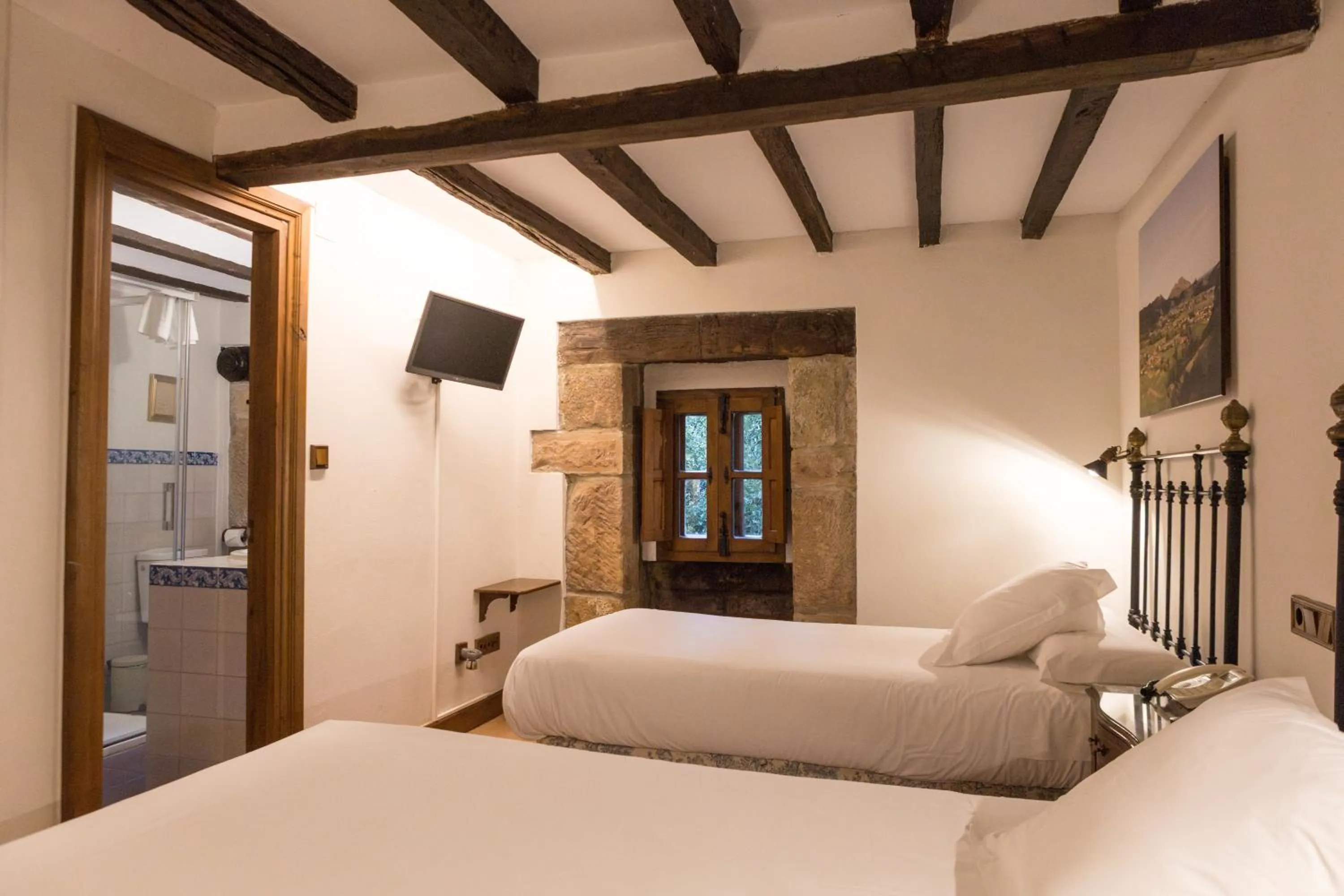 Bedroom, Bed in Posada La Torre de La Quintana