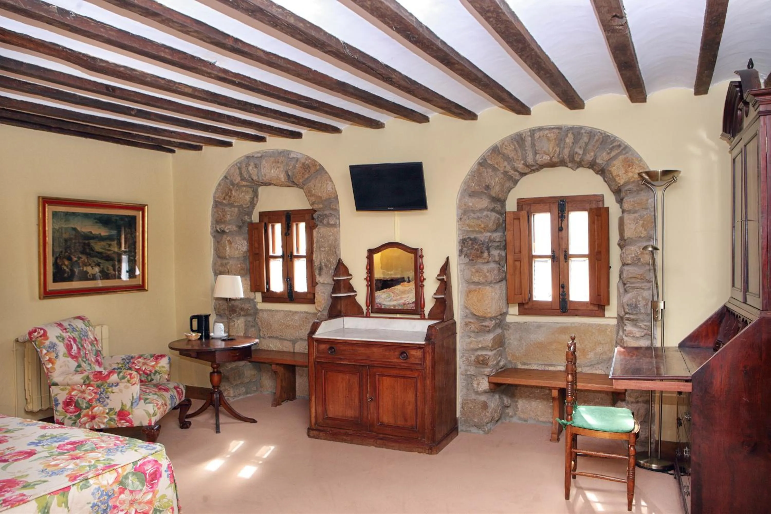 Bedroom, Bed in Posada La Torre de La Quintana