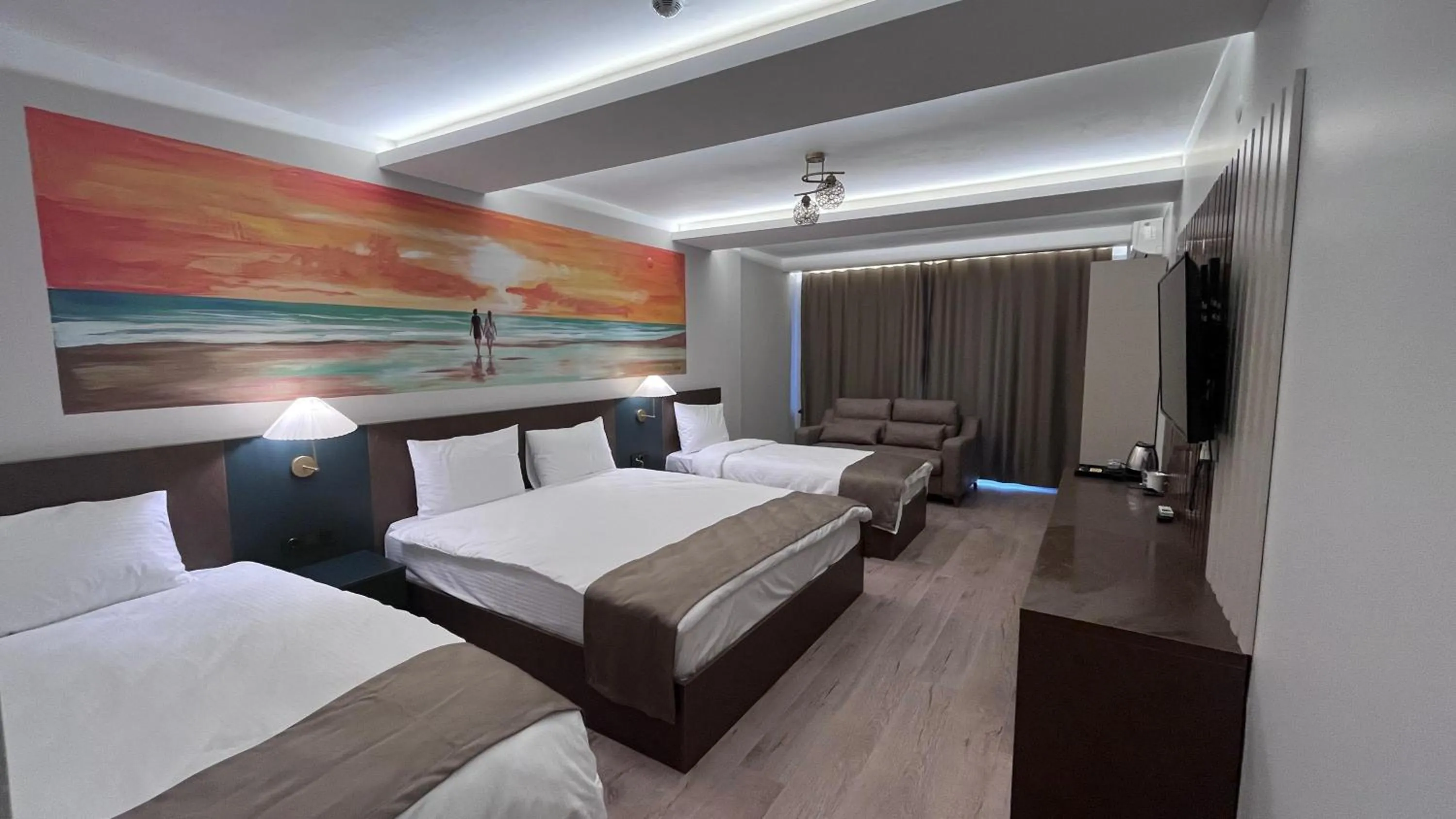 Bed in SAR-PER Hotel