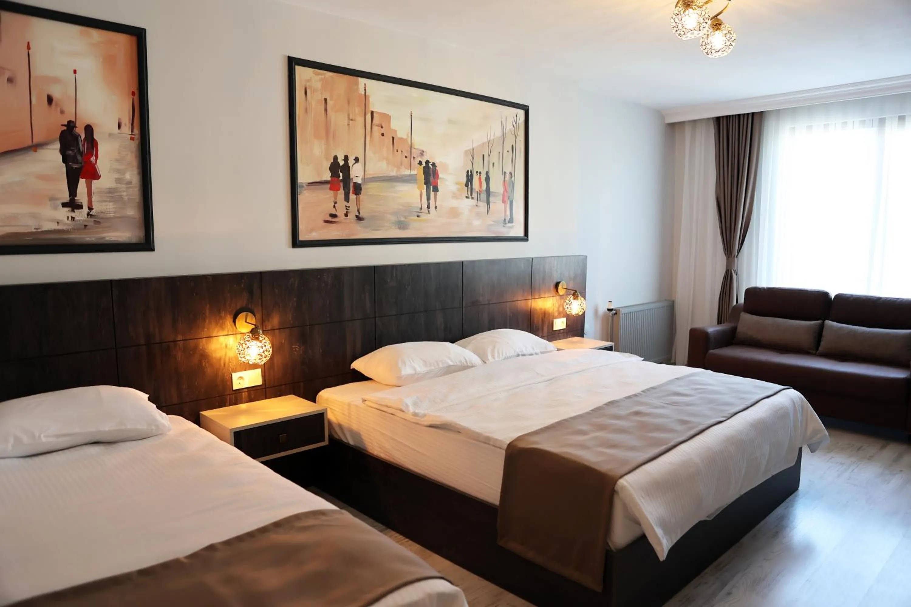 Bed in SAR-PER Hotel