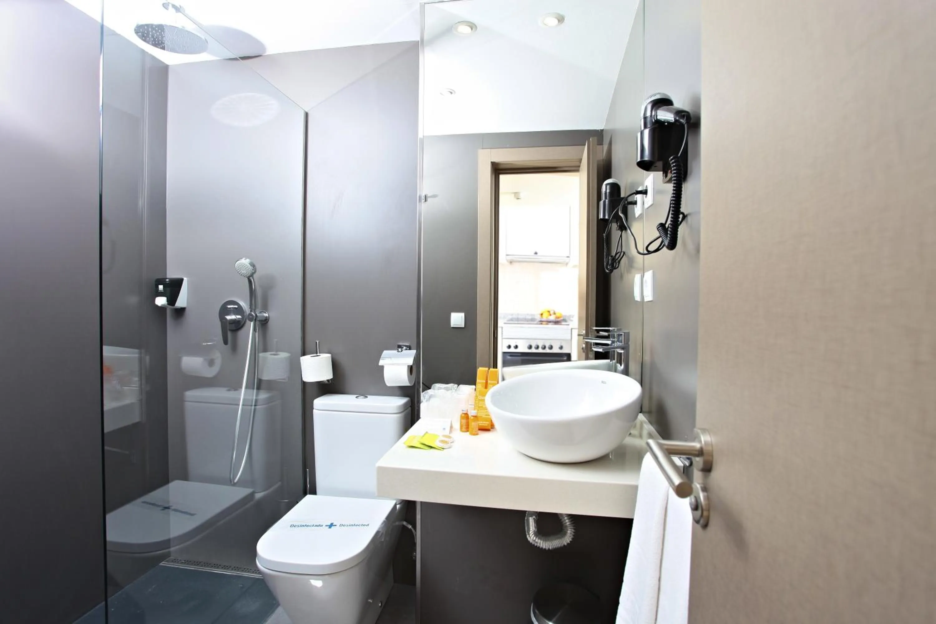 Bathroom in Flamingo Beach Resort - Adults Recommended