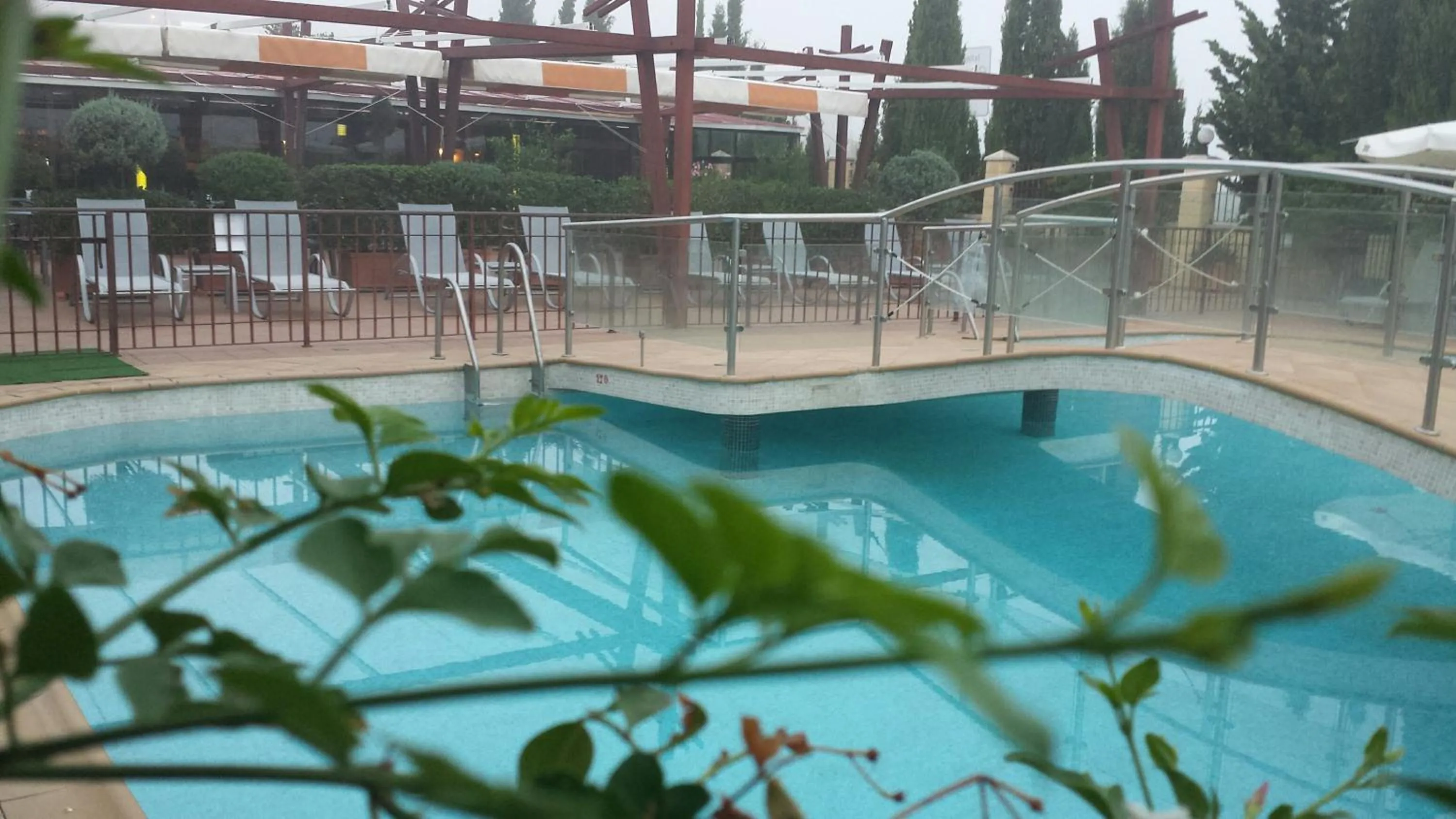 Sunrise in Hotel Sierra Hidalga