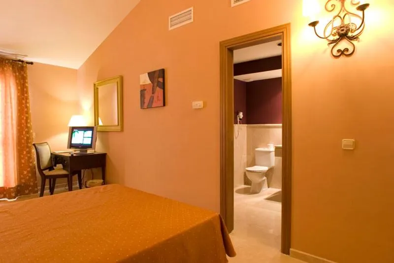 Bed in Hotel Sierra Hidalga