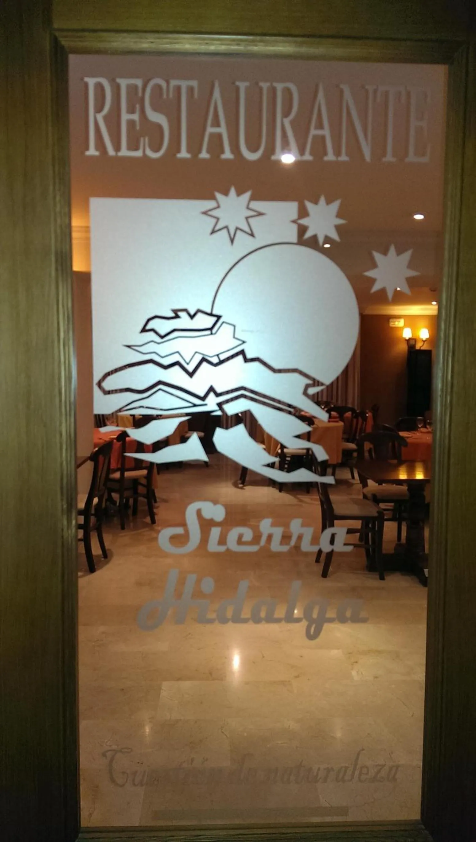 Restaurant/places to eat in Hotel Sierra Hidalga