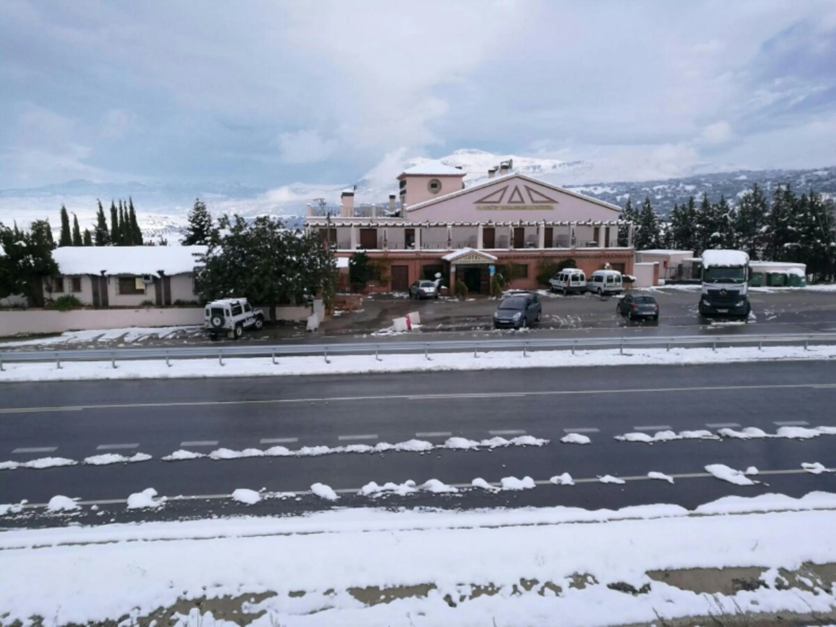 Property building in Hotel Sierra Hidalga
