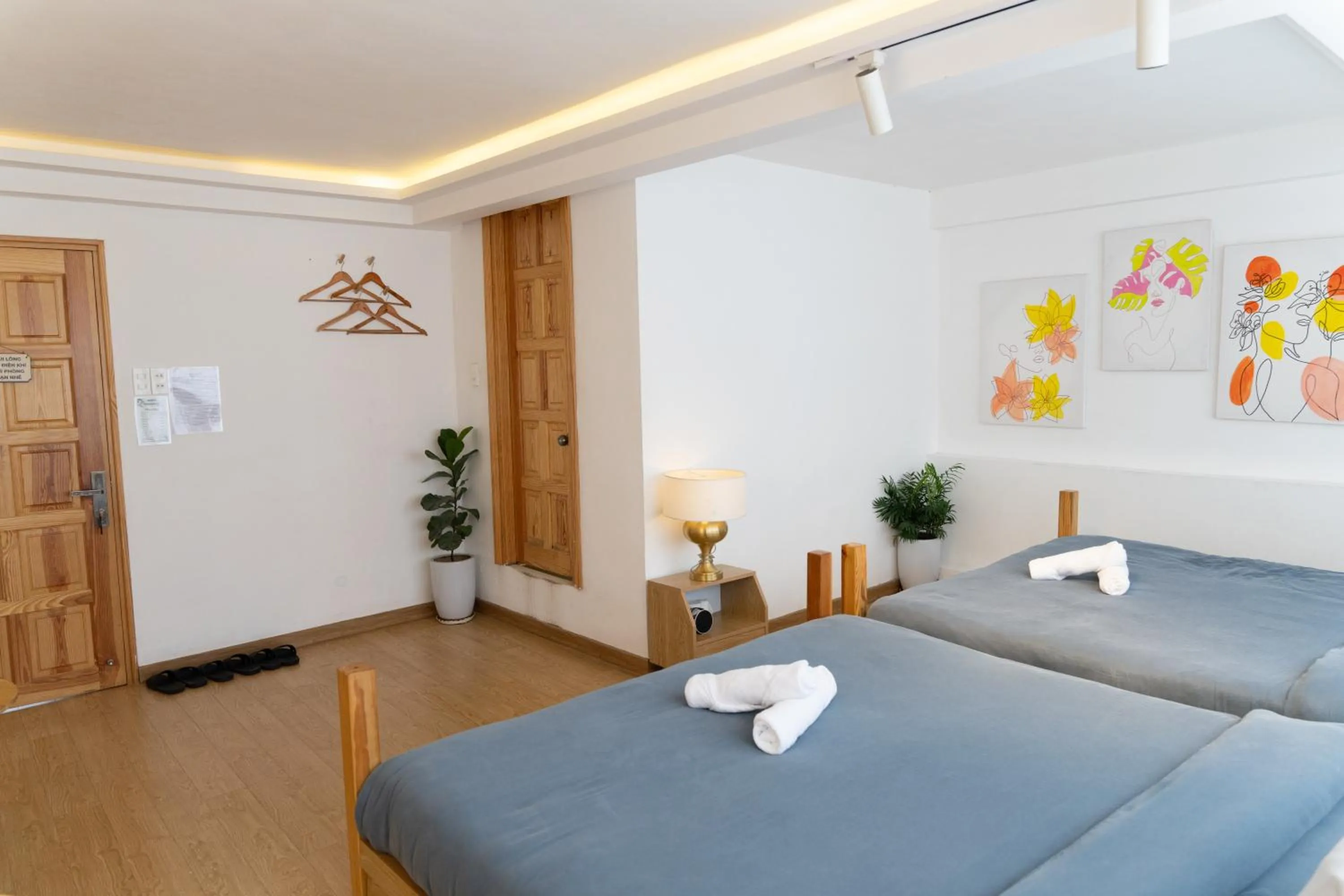 Bed in AMIGO Luxury Palace- Cạnh Chợ Đêm Đà Lạt