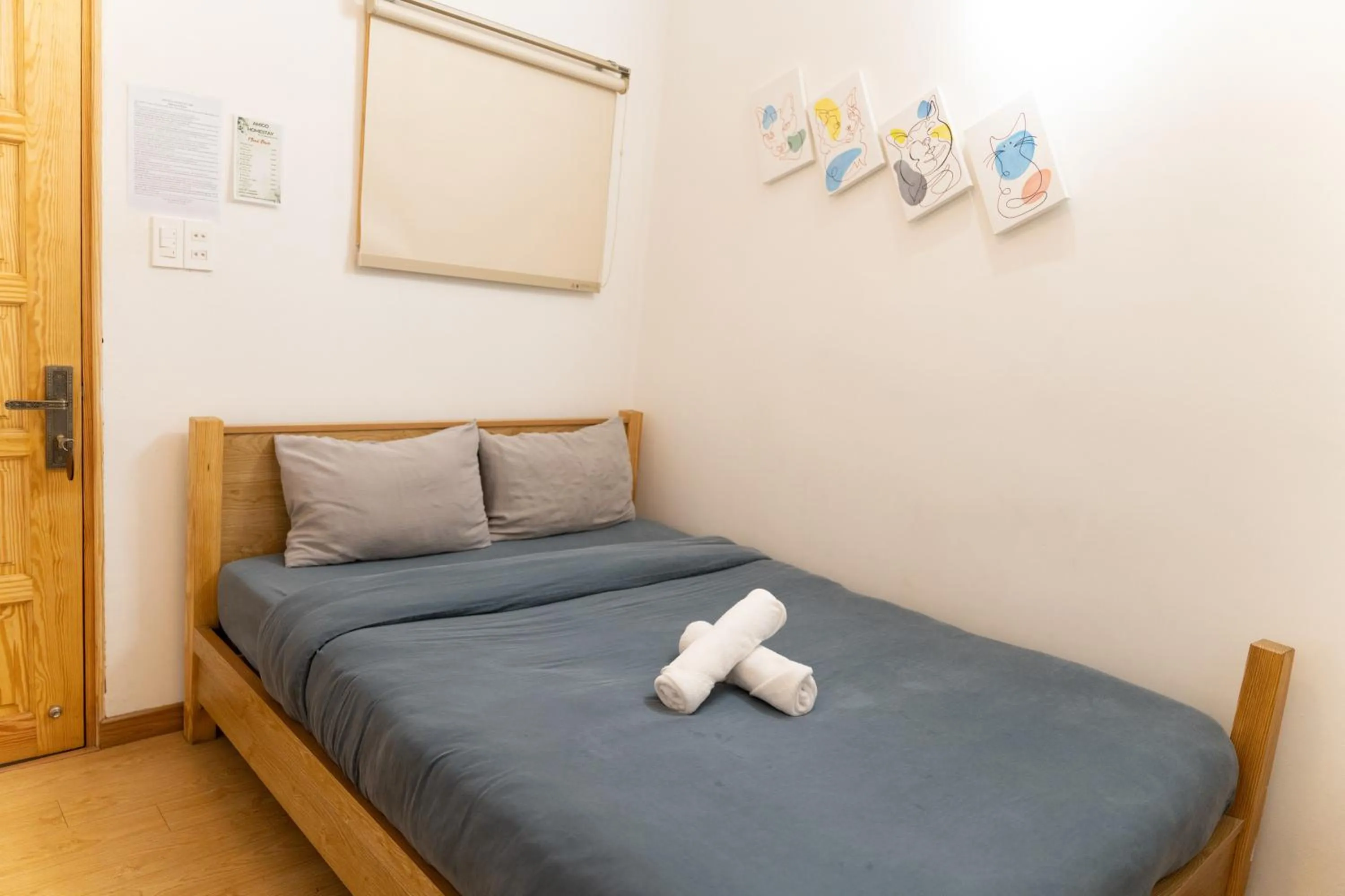 Bed in AMIGO Luxury Palace- Cạnh Chợ Đêm Đà Lạt