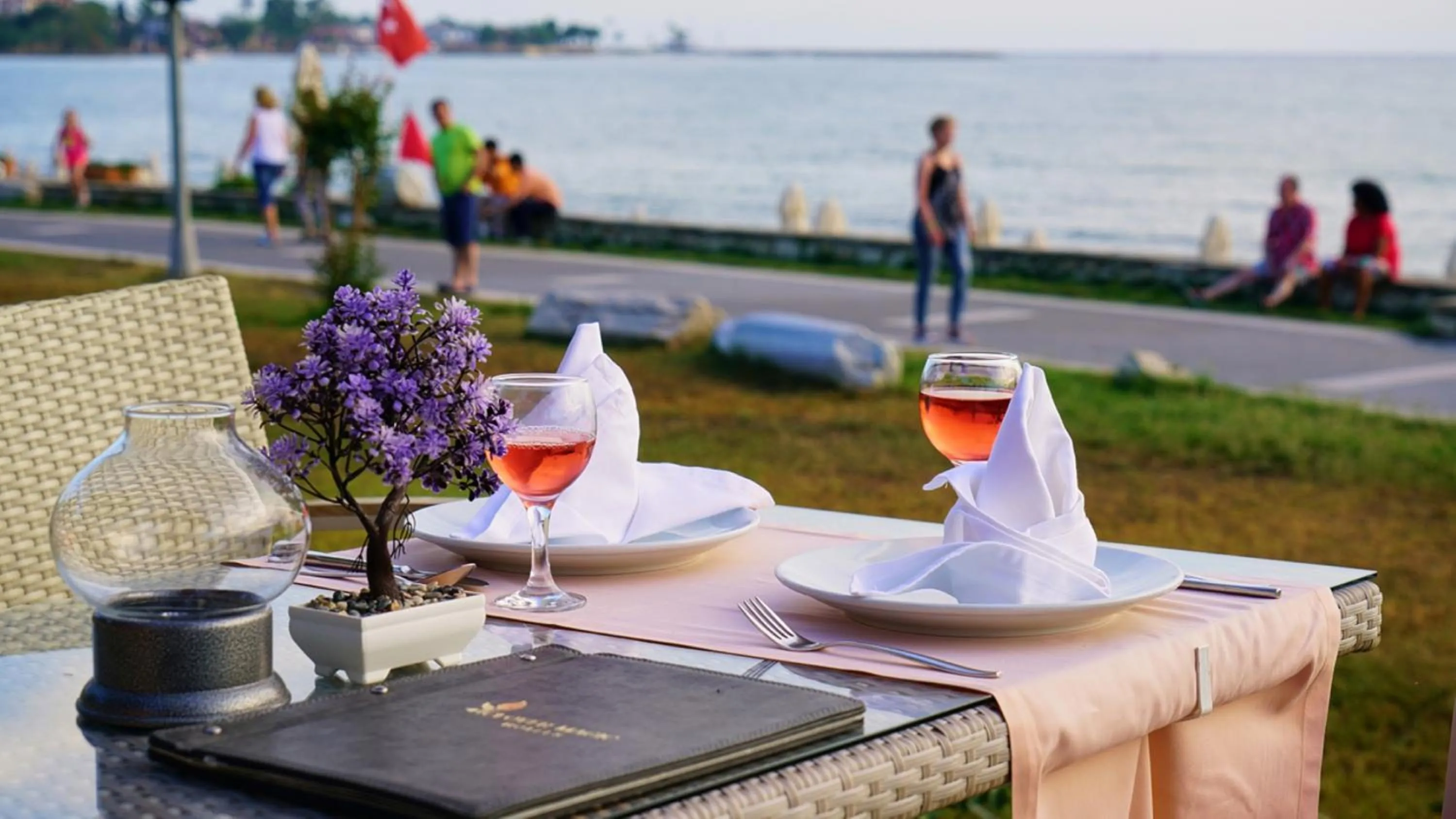 Restaurant/places to eat in Clover Magic Nova Beach Hotel