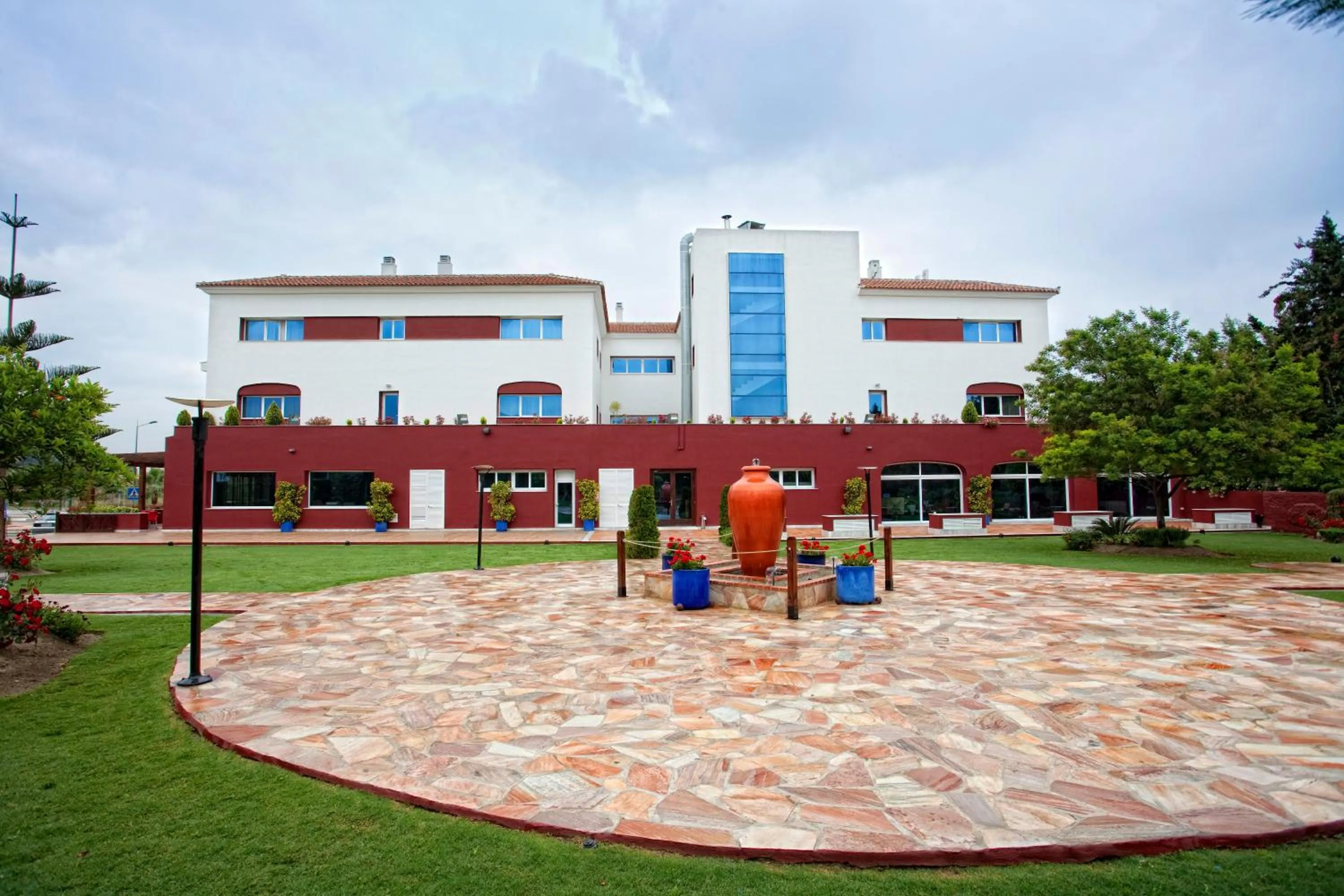 Decorative detail in Cortijo Chico Málaga Airport