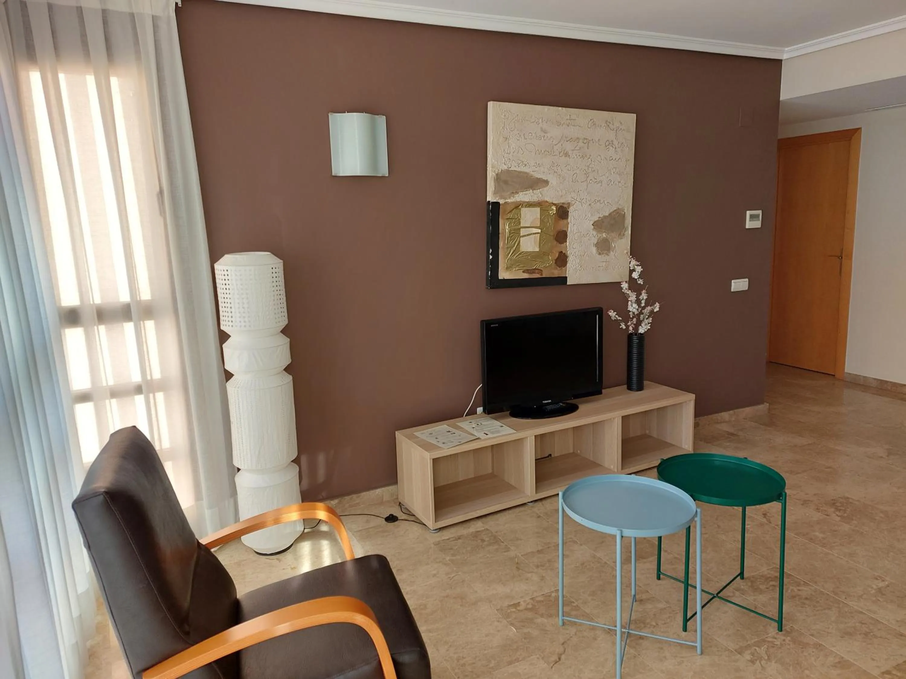 Living room in Apartamentos Plaza Picasso