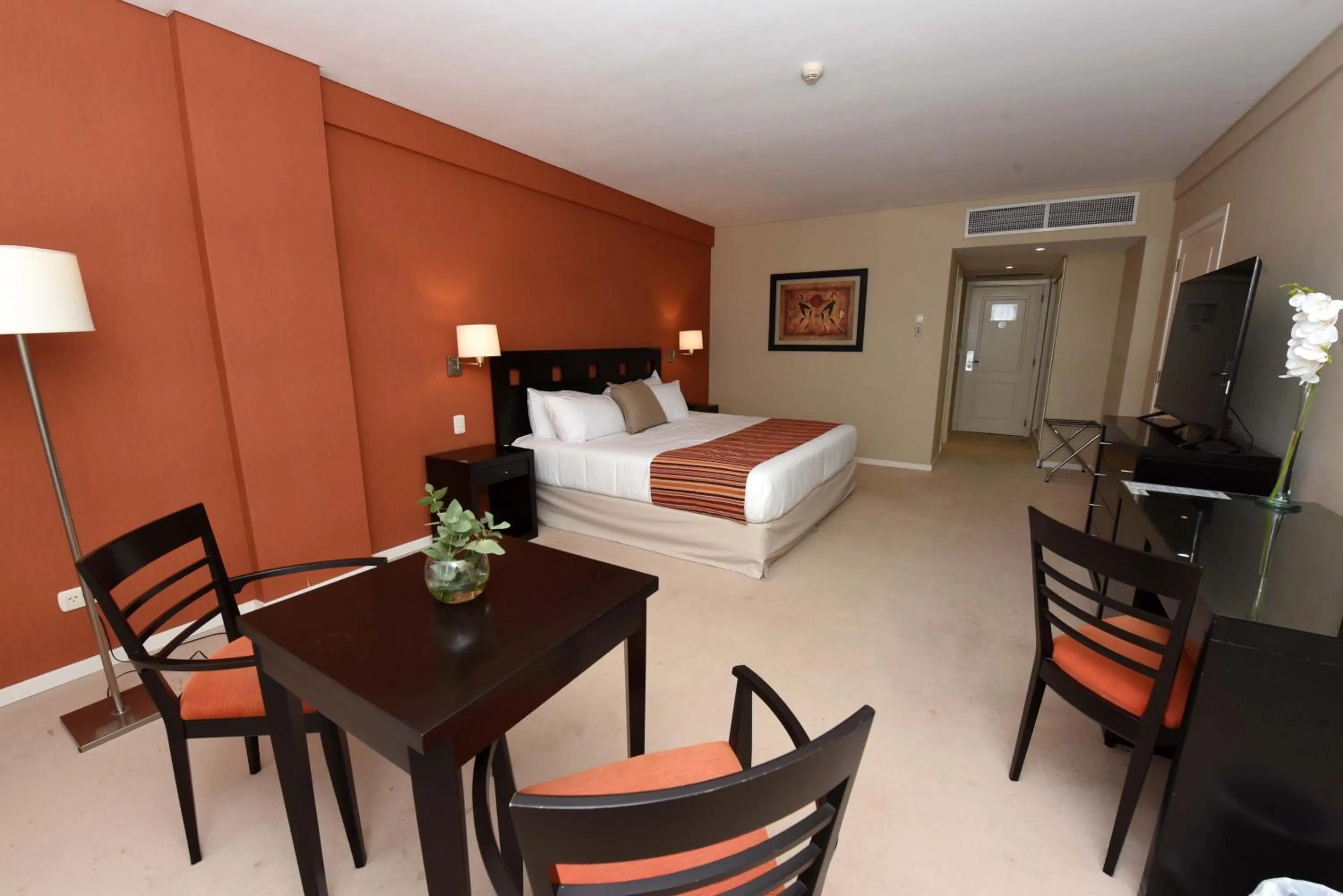 Bed in Camberland Resort & Spa Ramallo