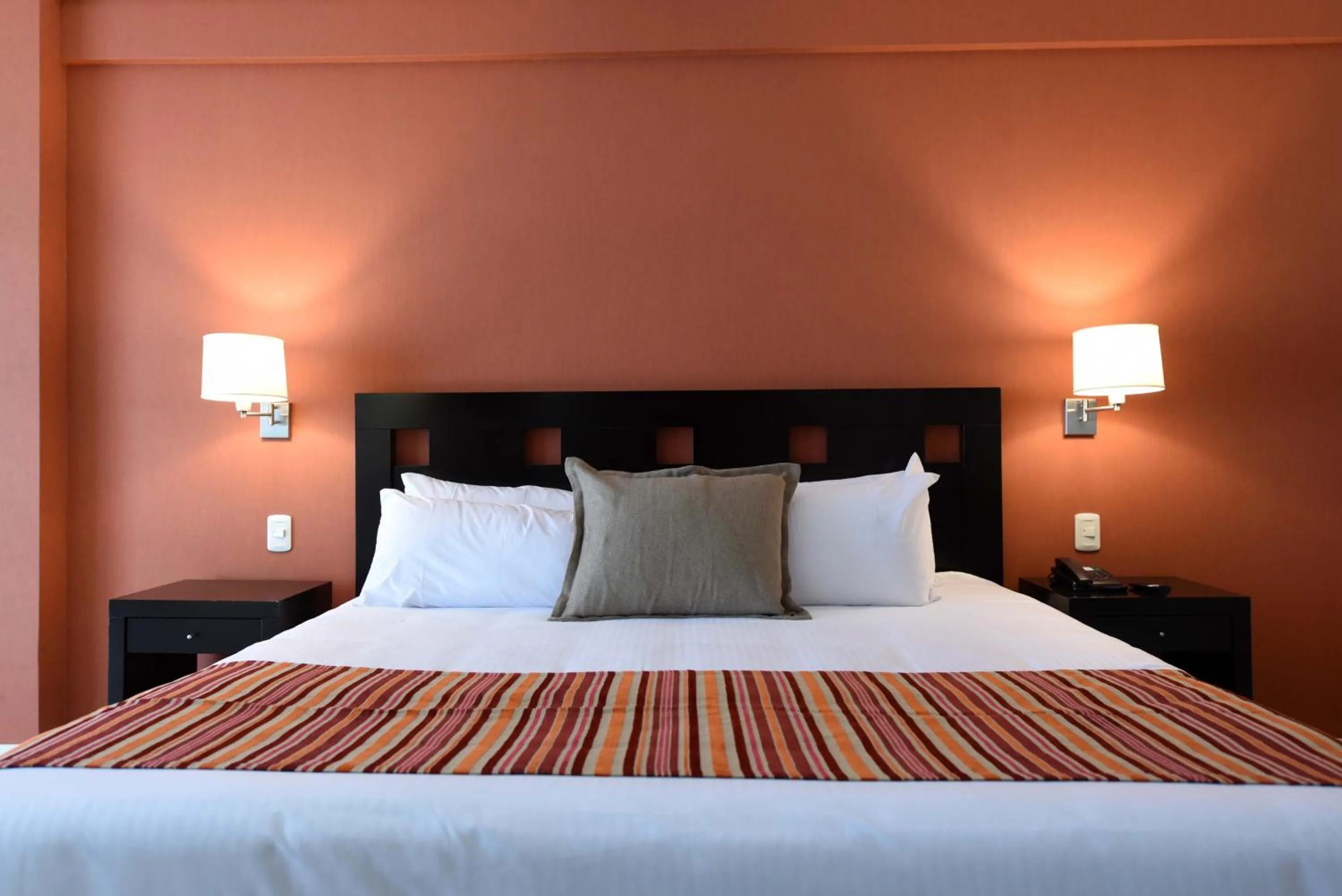 Bed in Camberland Resort & Spa Ramallo