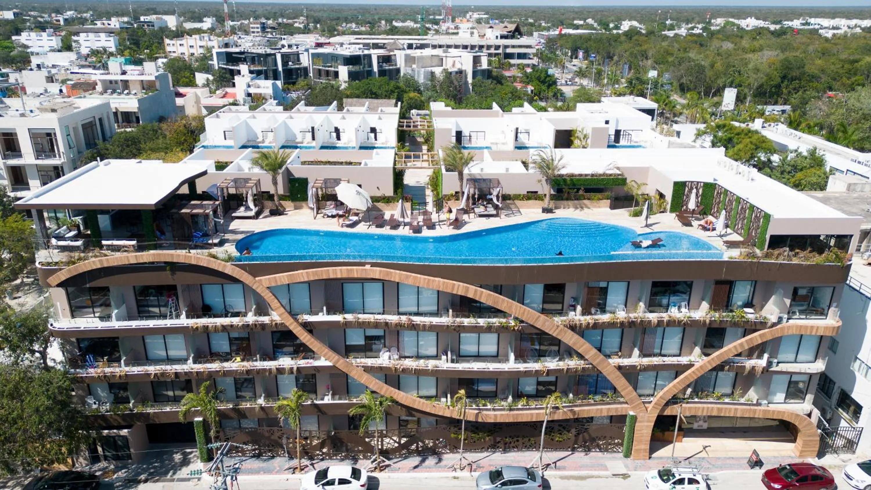 Property building in Luxurious Studio in Menesse Tulum Pool Gym Cinema By Yeah