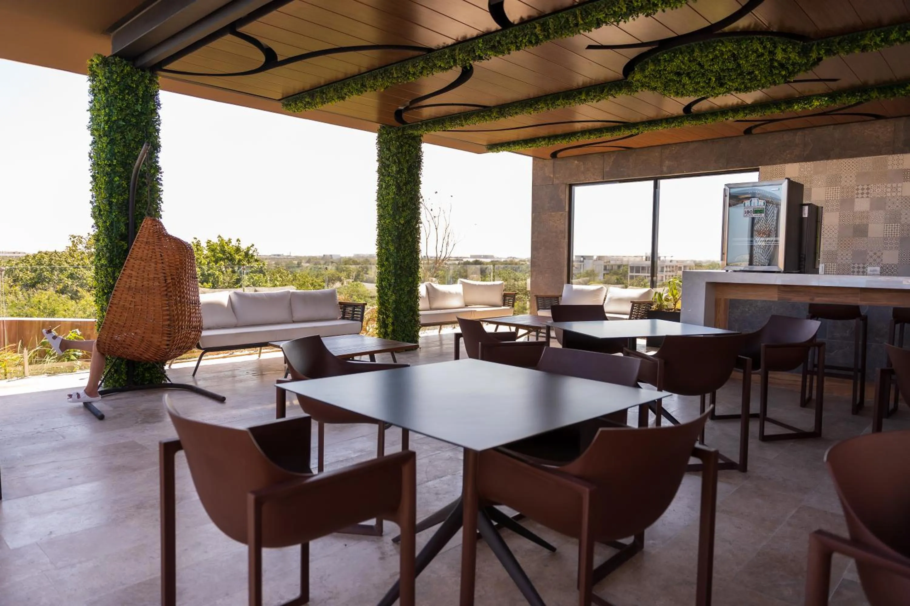 View (from property/room) in Luxurious Studio in Menesse Tulum Pool Gym Cinema By Yeah