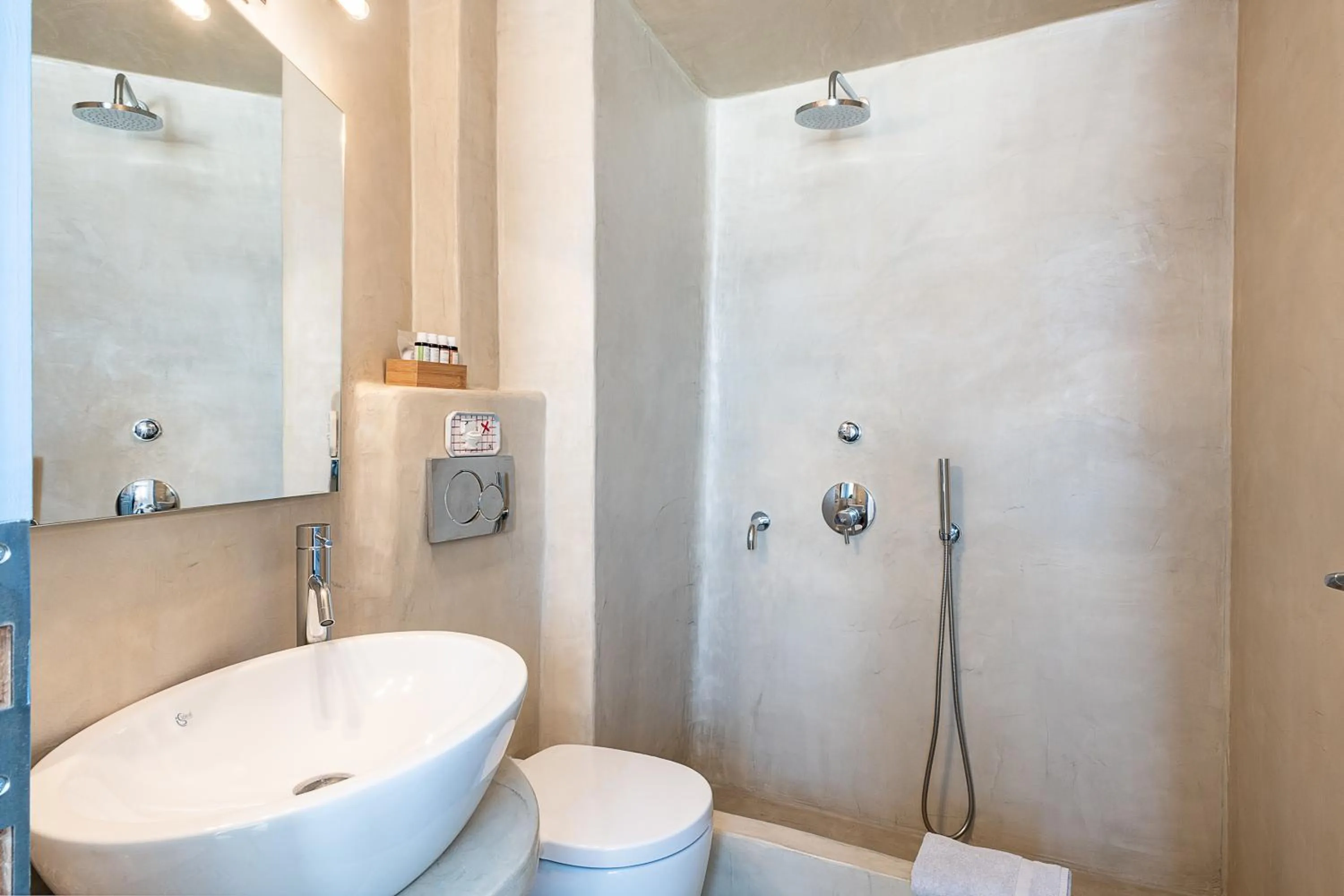 Bathroom in Pantelia Suites