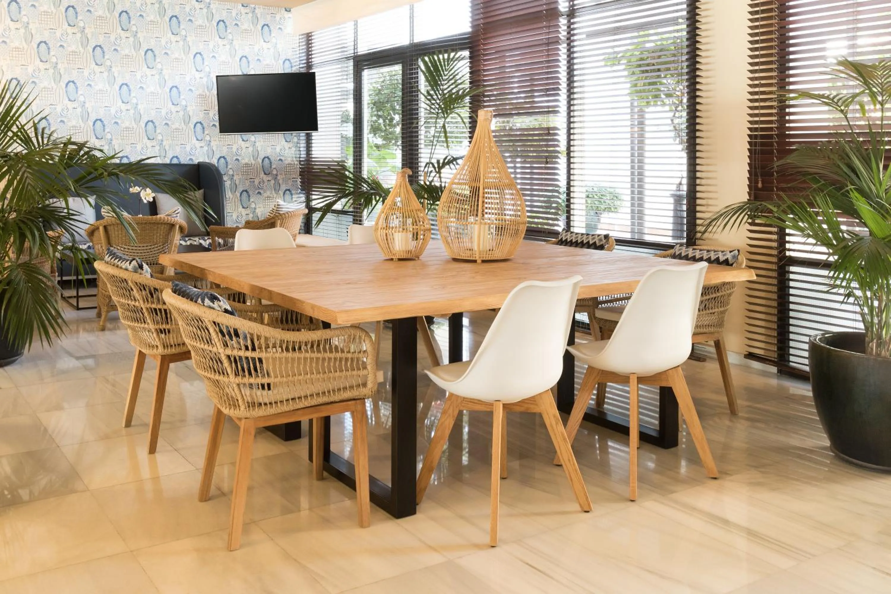 Seating area in Hotel Anabel