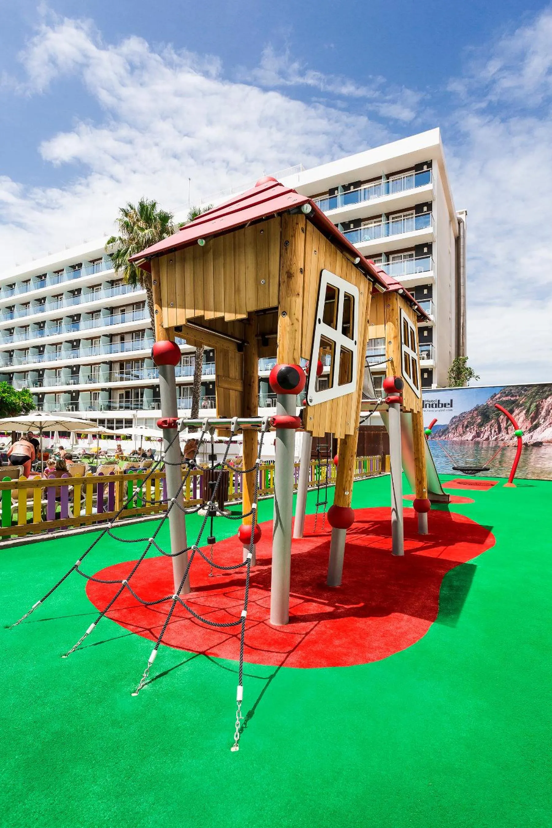 Children play ground in Hotel Anabel