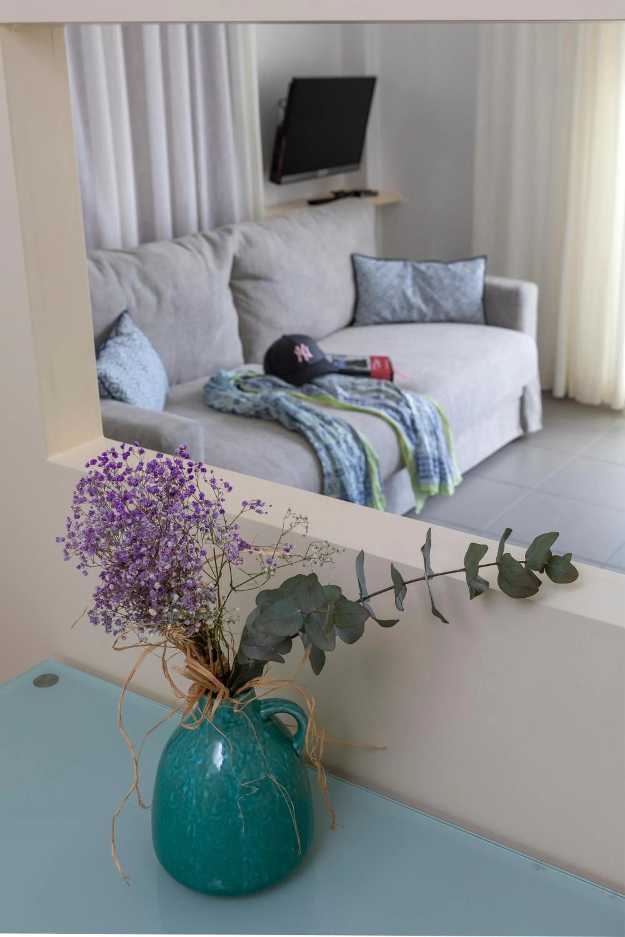 TV and multimedia, Bed in Hotel Spa Cap de Creus