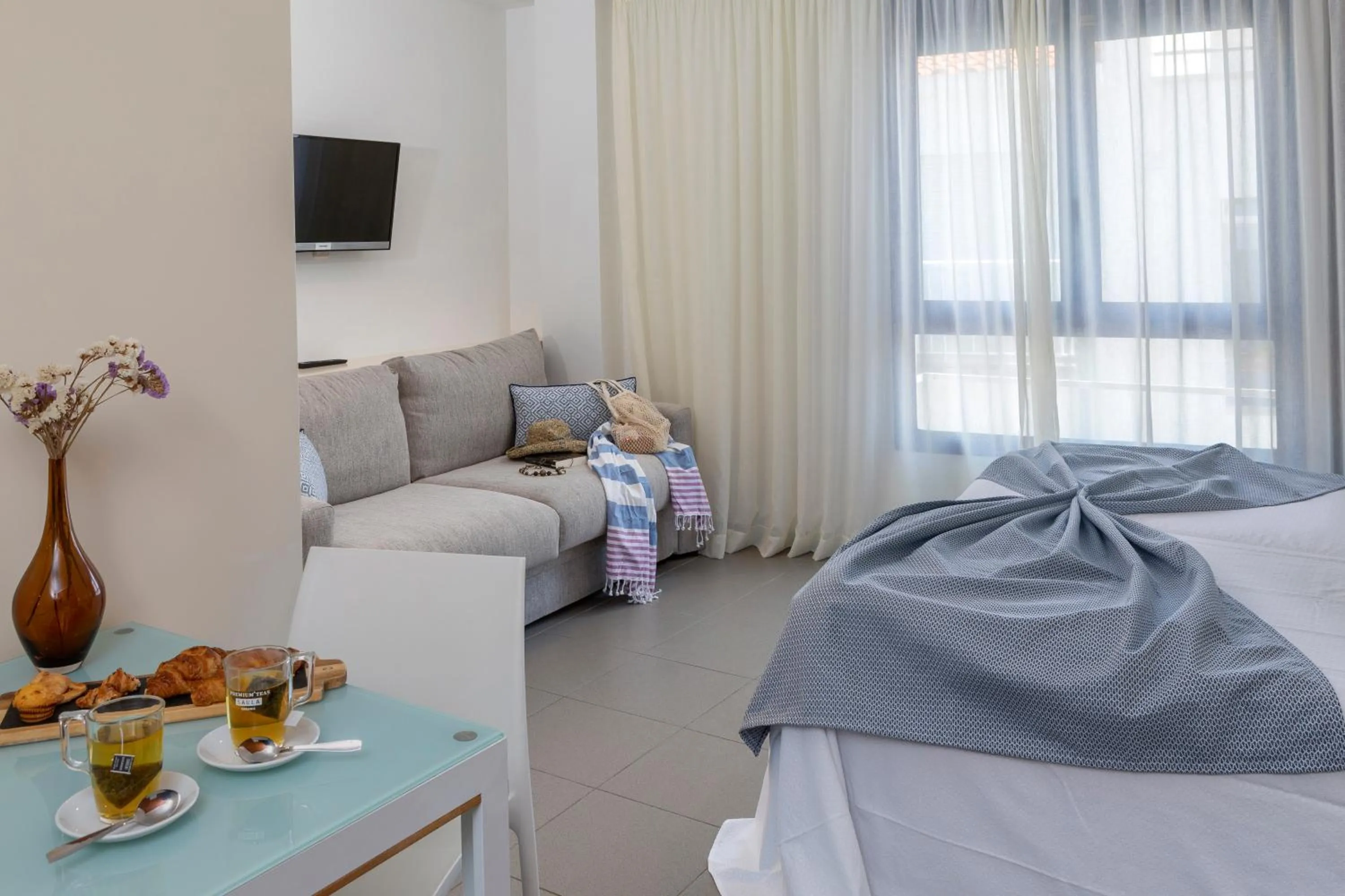 Bed in Hotel Spa Cap de Creus