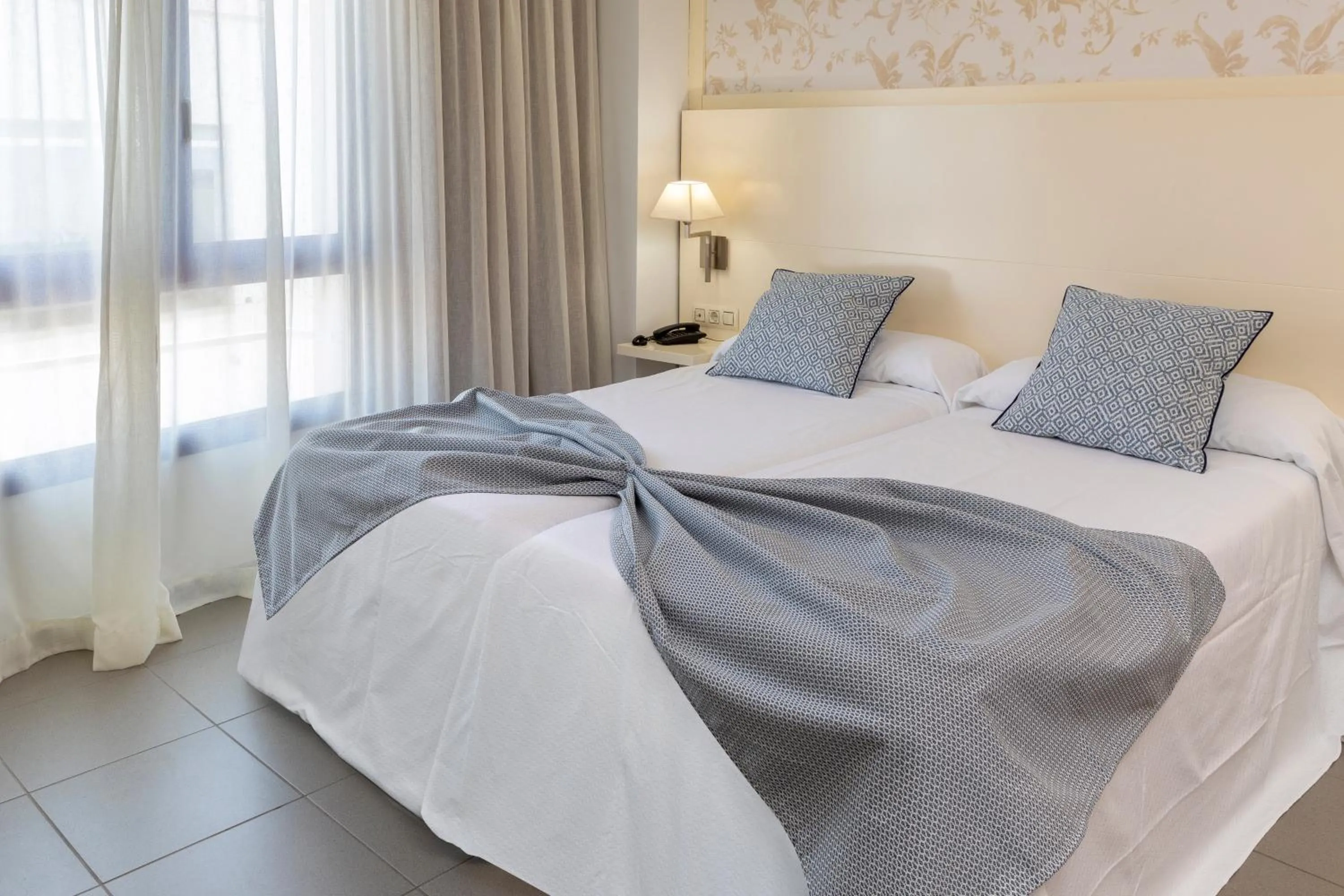 Bed in Hotel Spa Cap de Creus