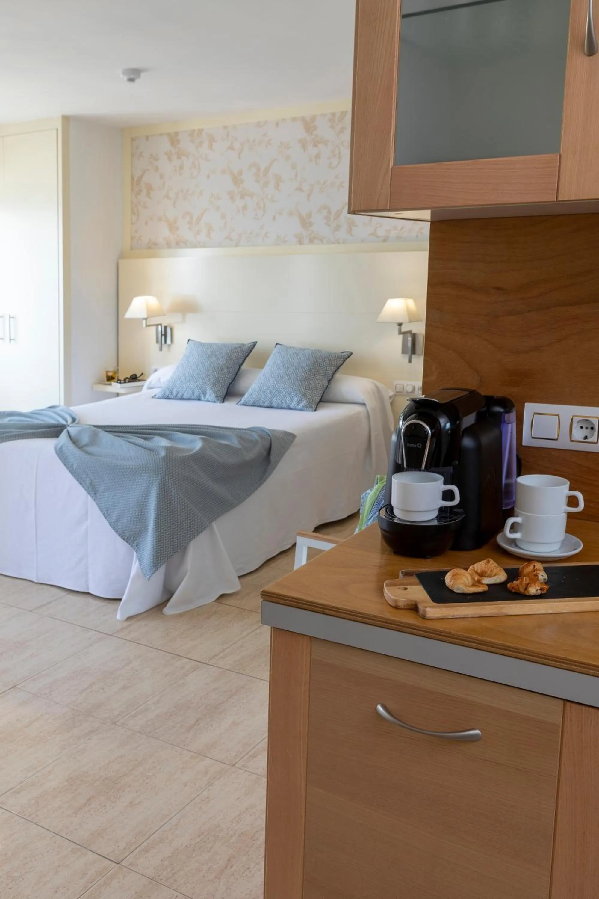 Bed in Hotel Spa Cap de Creus