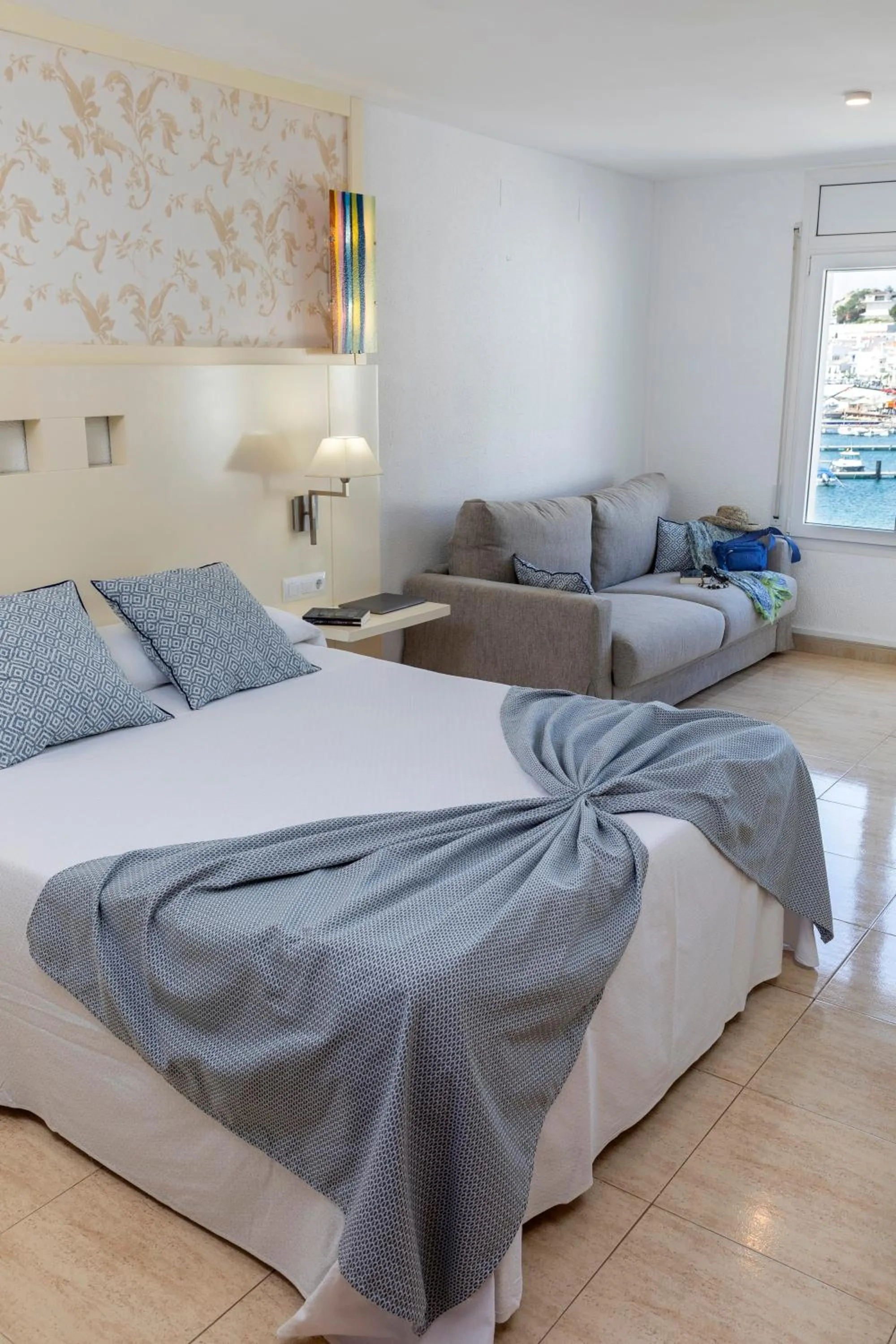Bed in Hotel Spa Cap de Creus