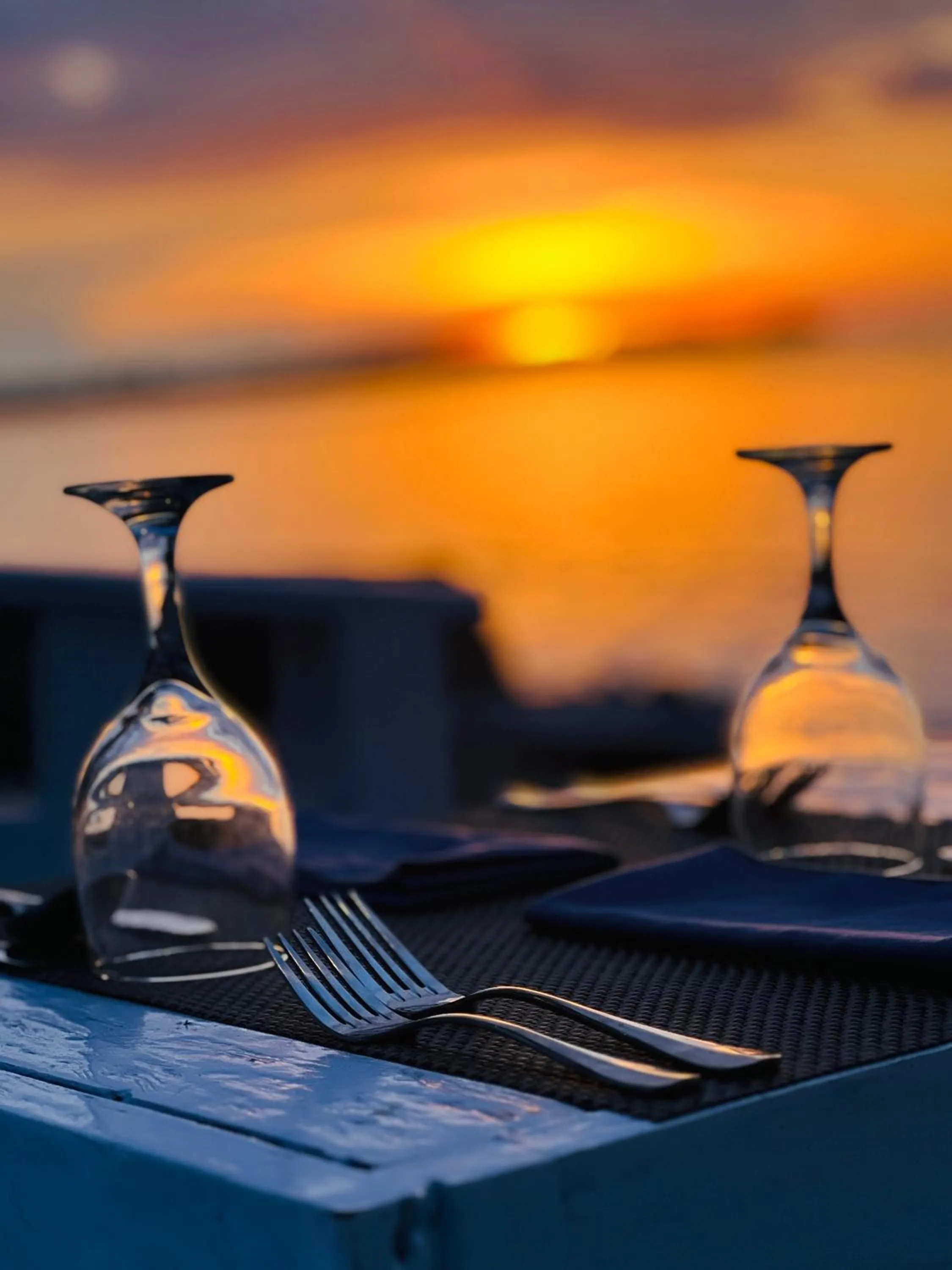 Sunset in Formosa Beach Club & Bungalow