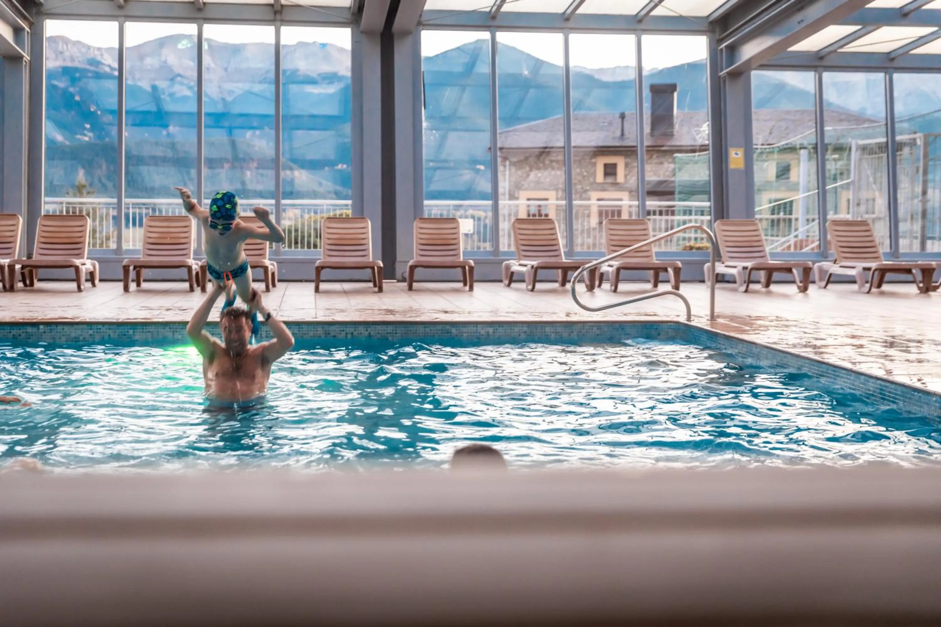 Swimming pool in Cerdanya Viva Ecoestades